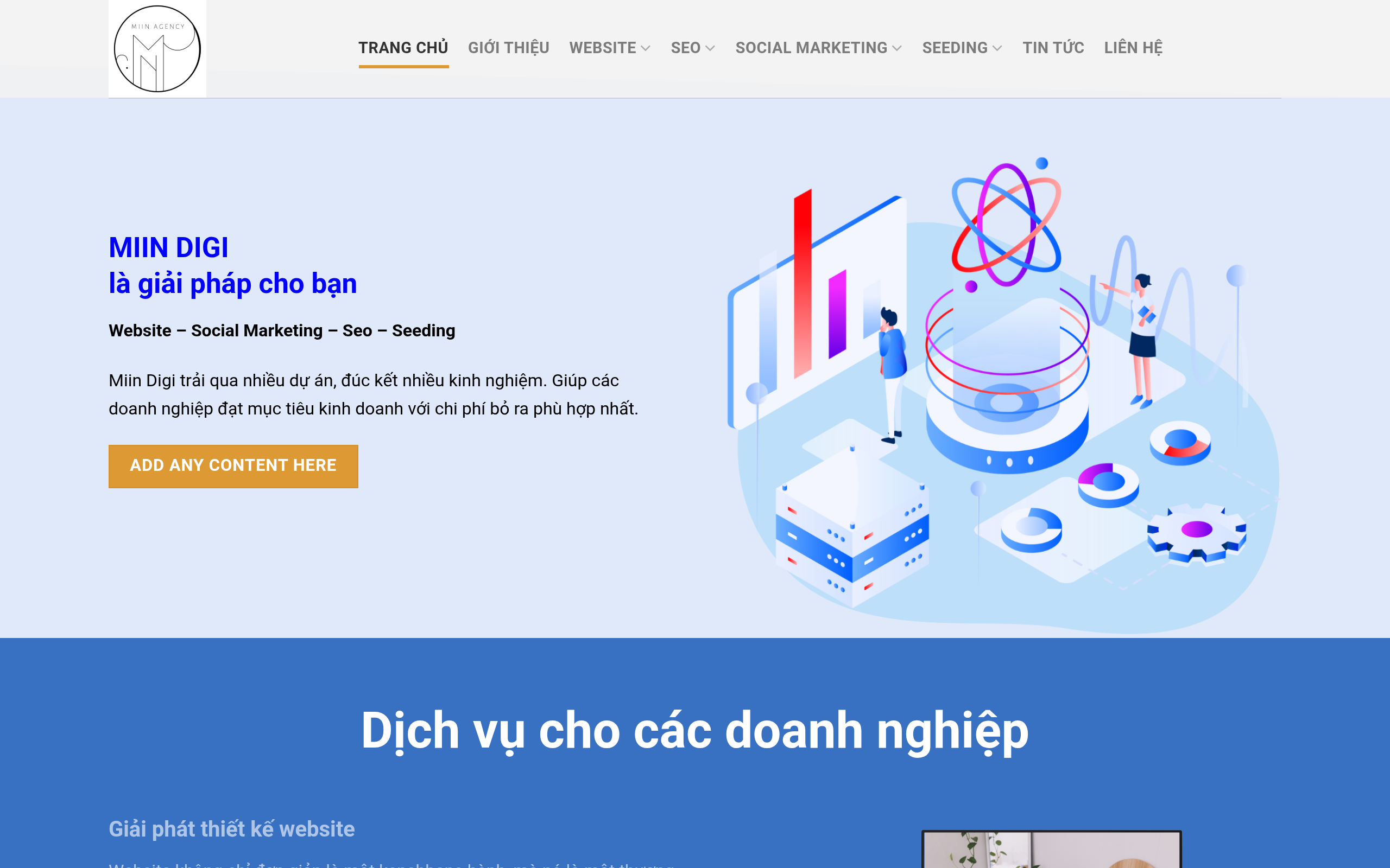 Screenshot of miindigi.com