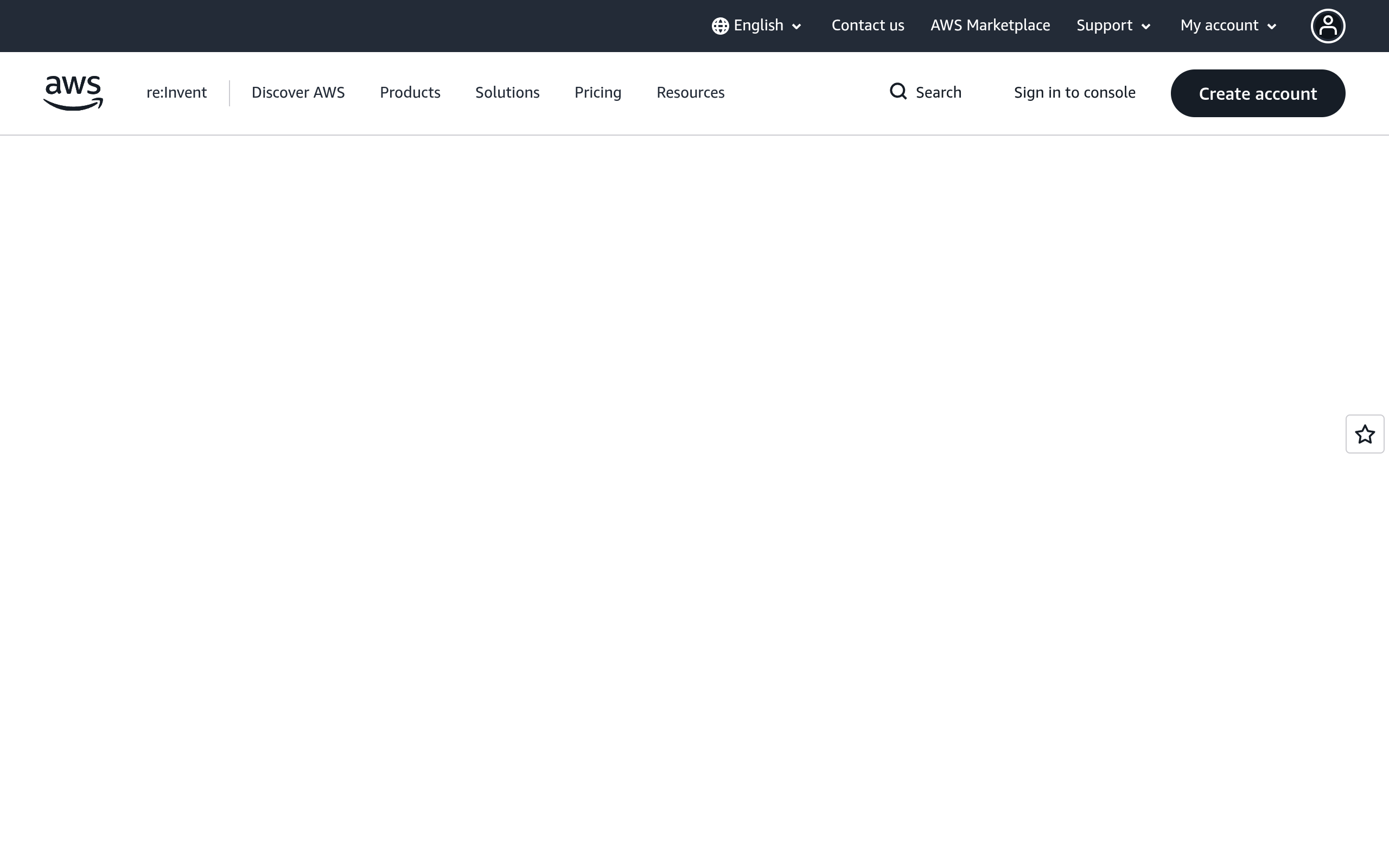 Amazon Web Services, Inc. screenshot, image 1