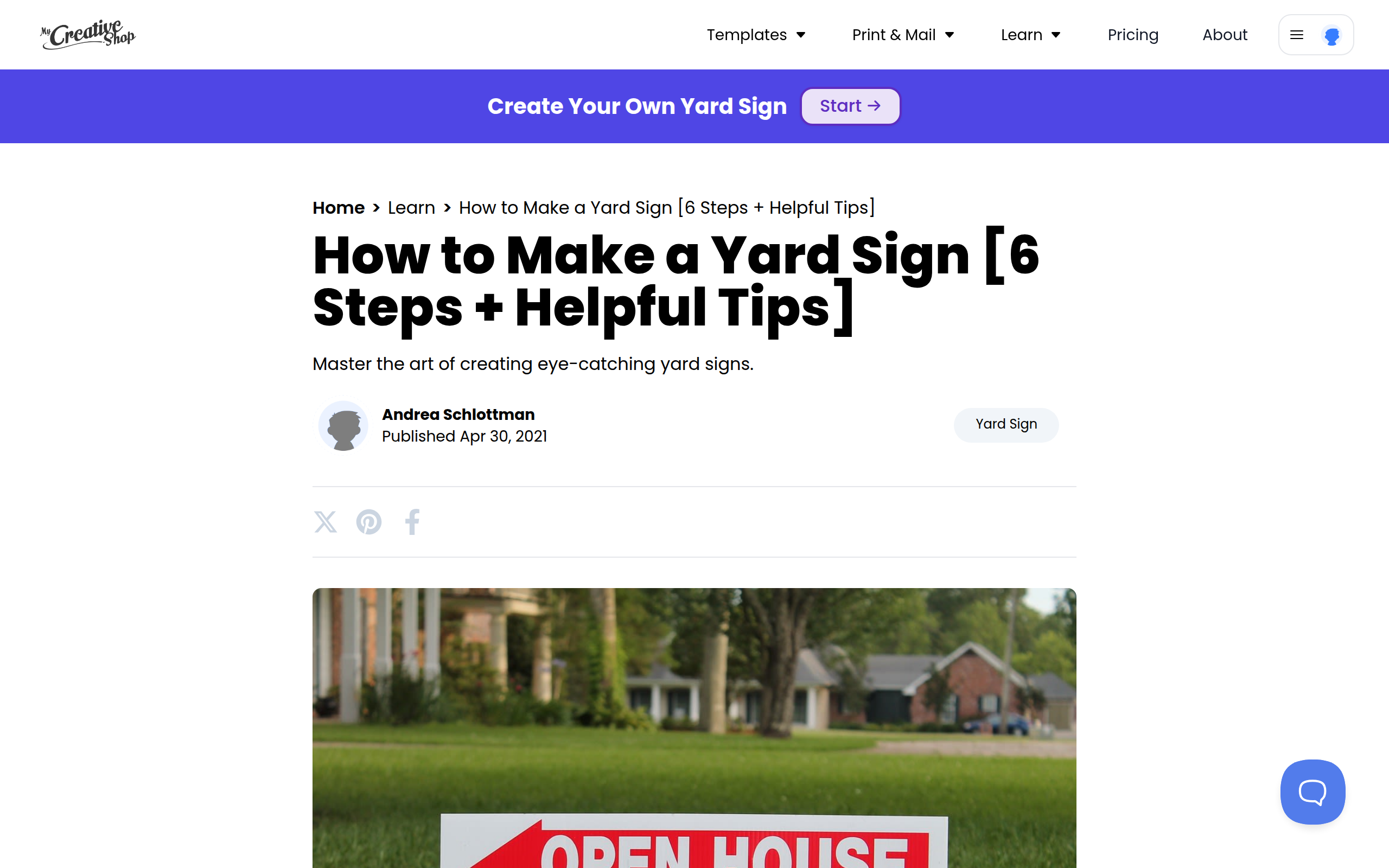 Consider Both Sides of Your Sign Screenshot