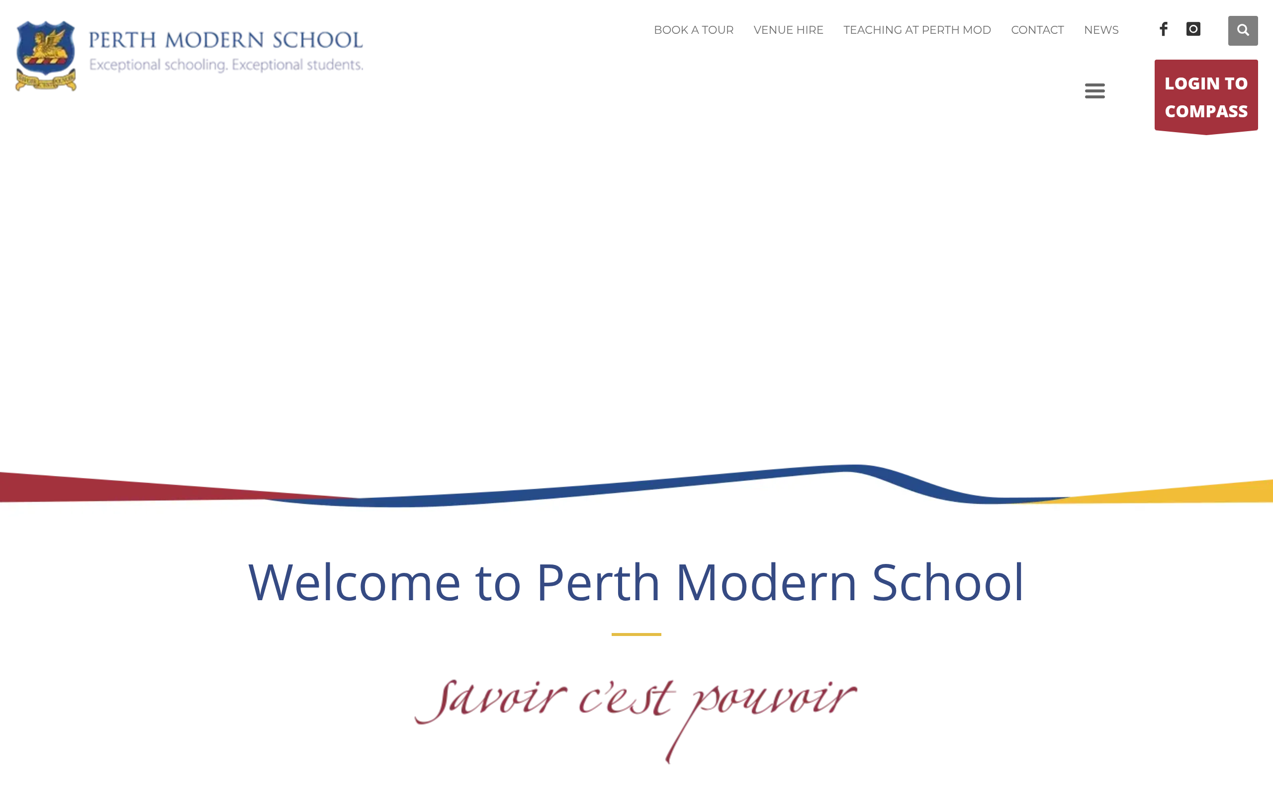 Screenshot of www.perthmodern.wa.edu.au
