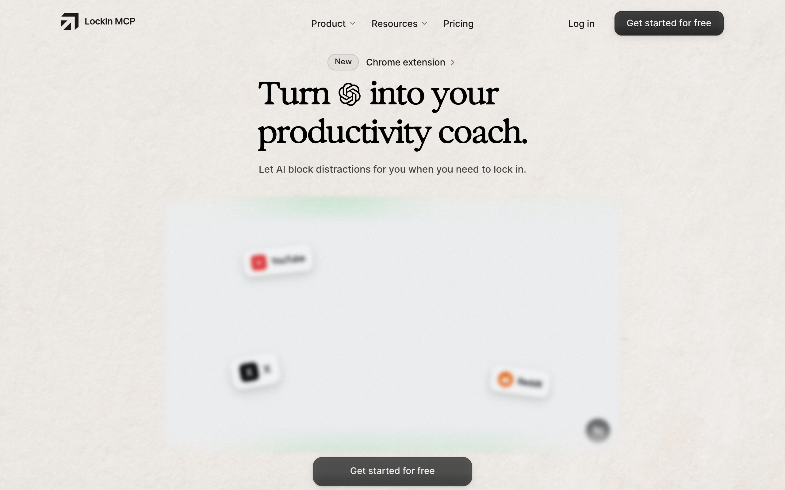 LockIn for Chrome screenshot – image 1