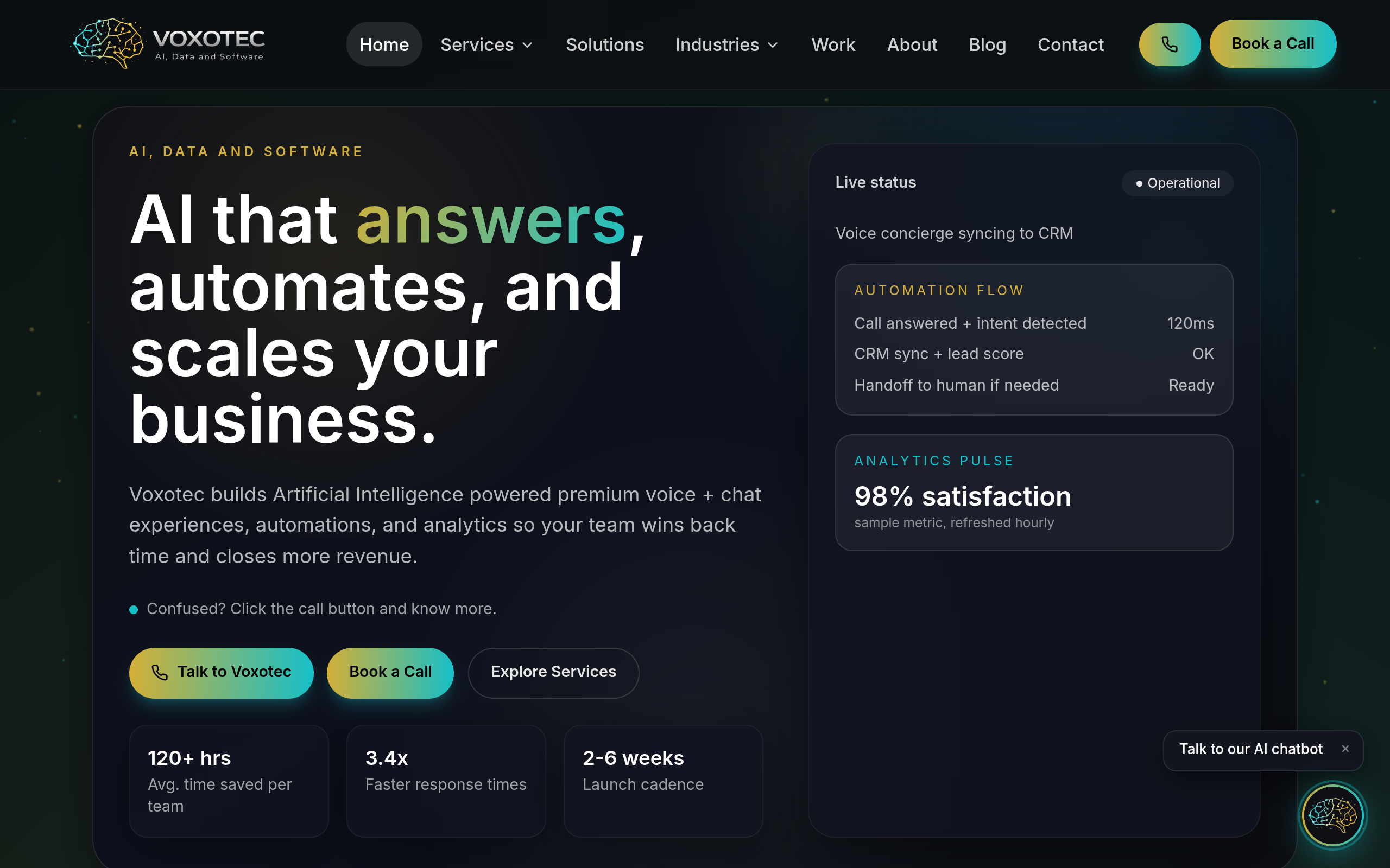 Voxotec screenshot