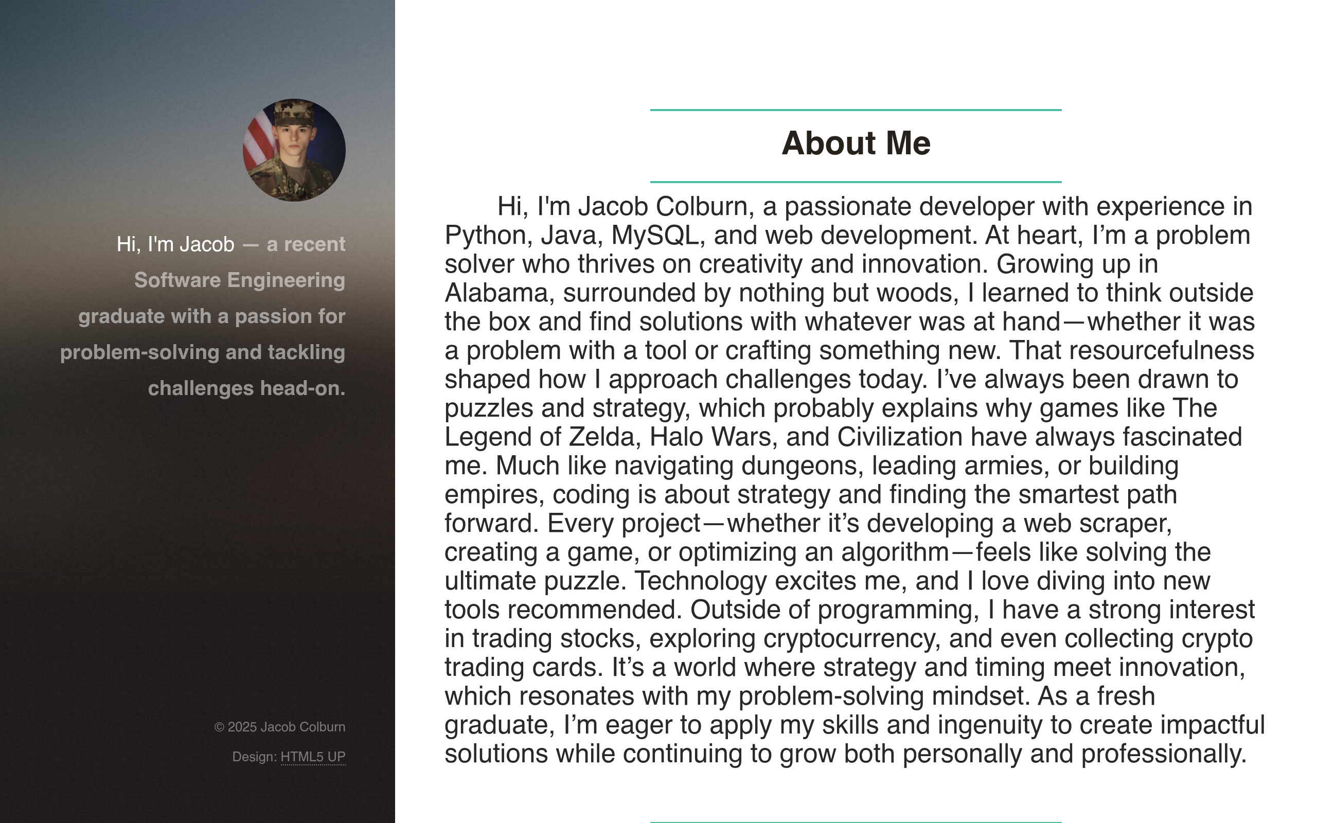 Jacob Colburn screenshot, image 1