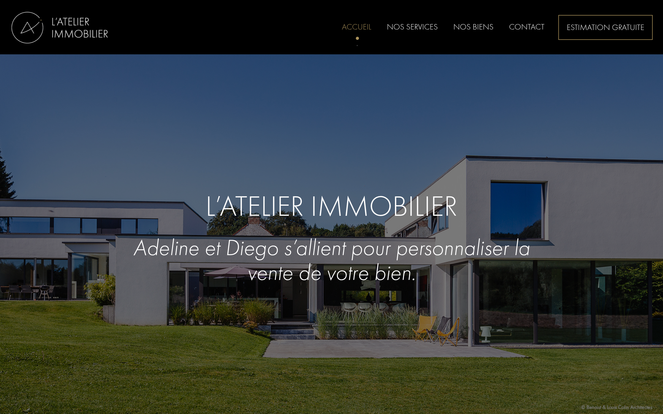 Capture d'écran de L’Atelier Immobilier | Agence Immobilière à Ham-sur-Heure