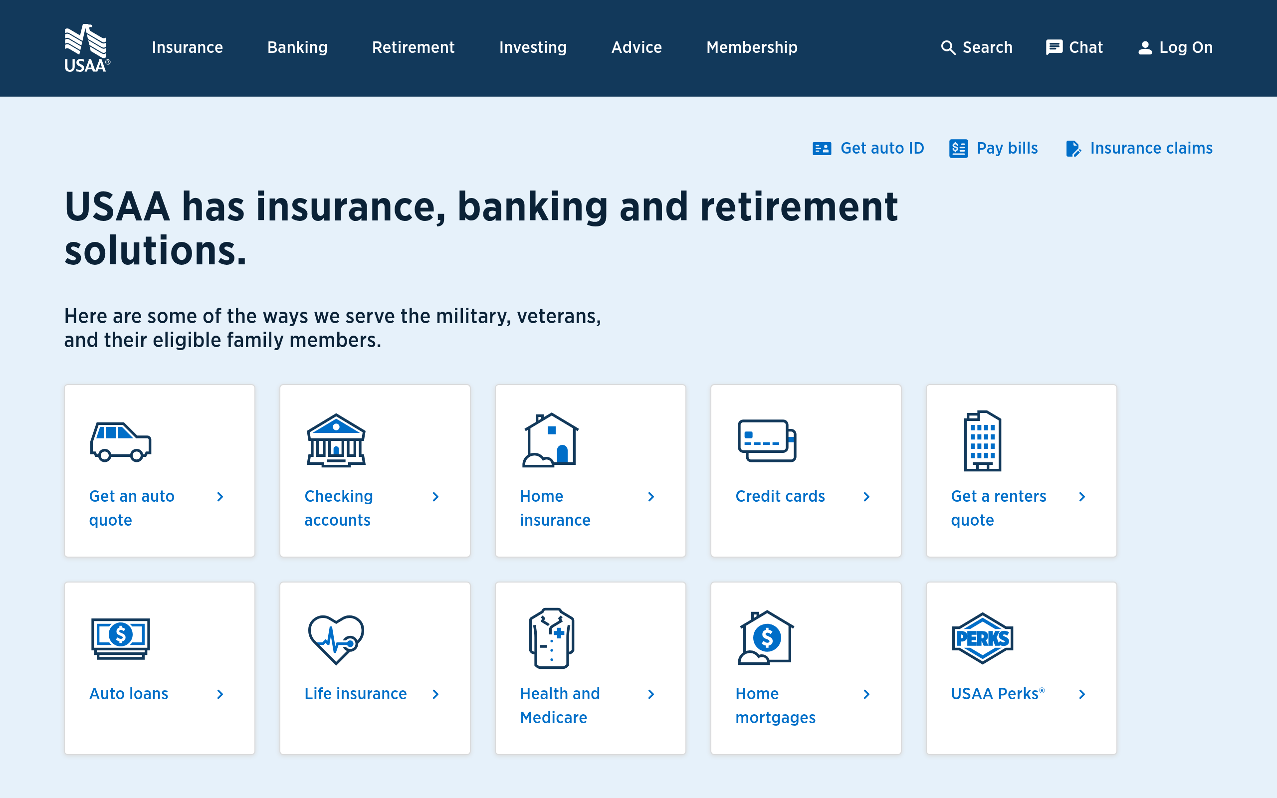 Usaa screenshot