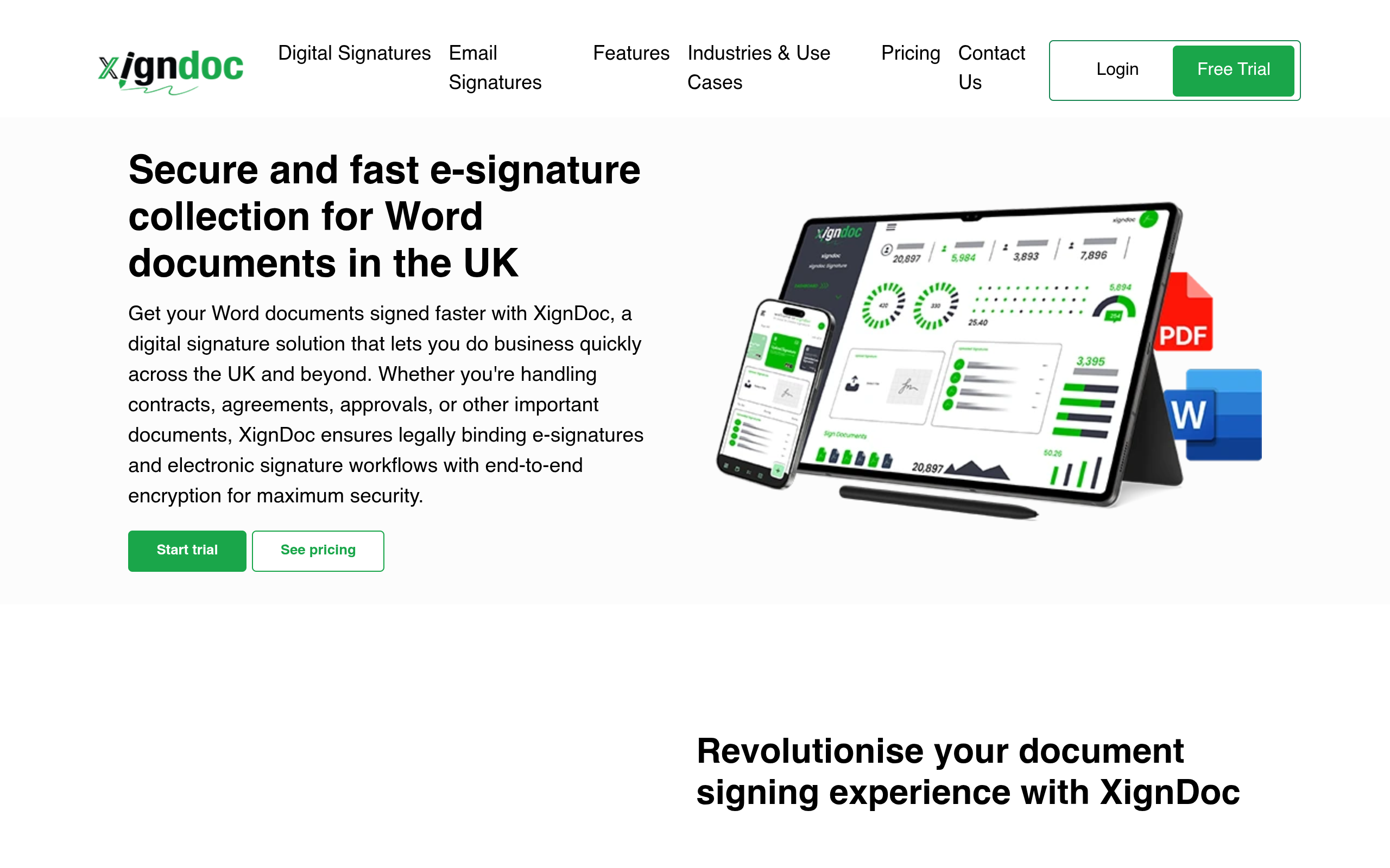 E-Signatures Software UK screenshot – image 1