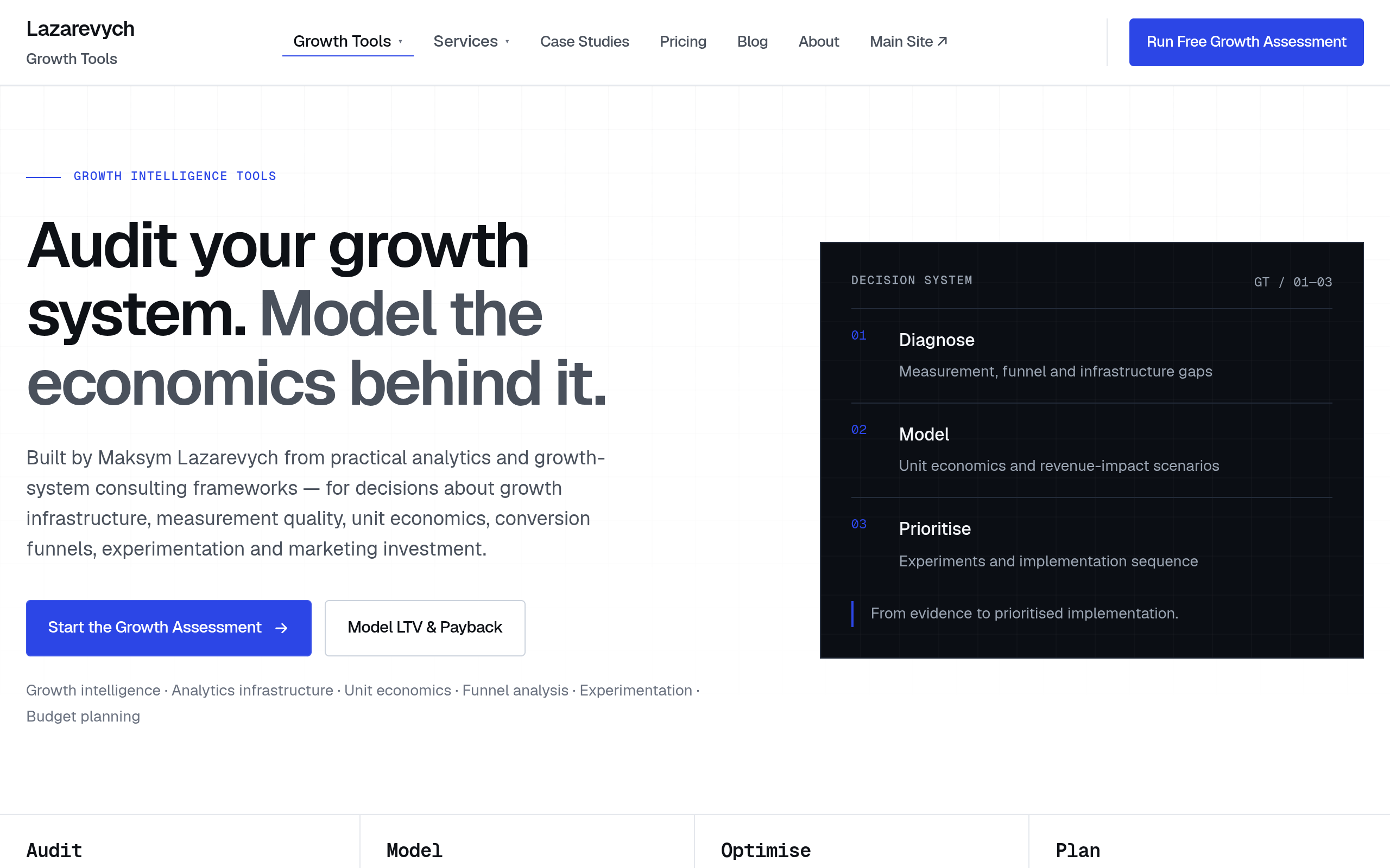 Growth Tools for Funnel Analysis, LTV, A/B Tests & Analytics screenshot – image 1