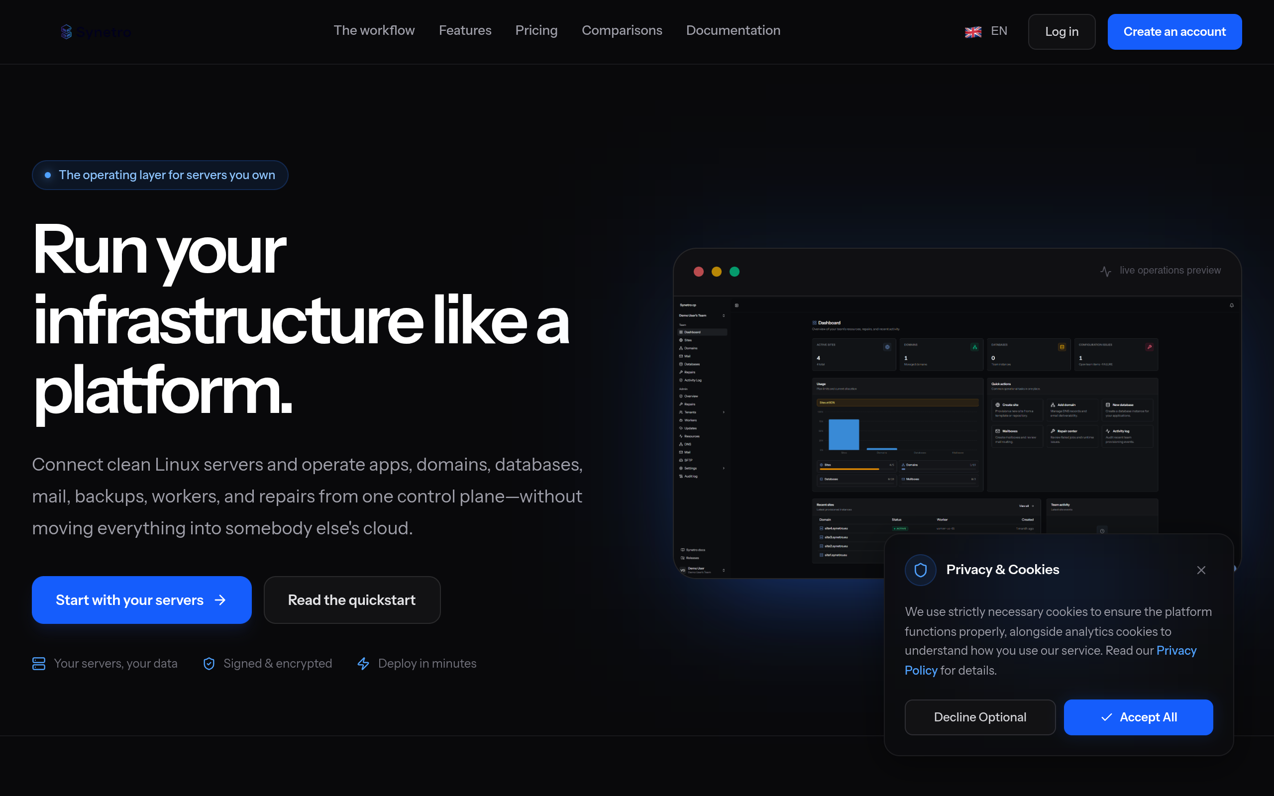Synetro screenshot – image 1