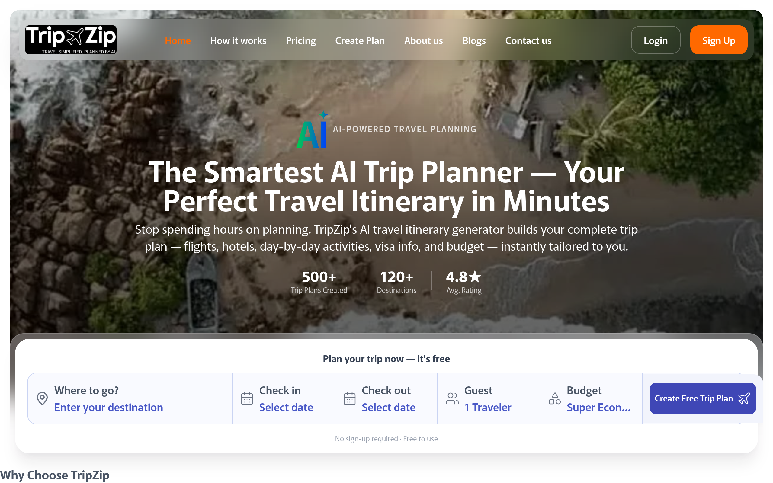 TripZip screenshot – image 1