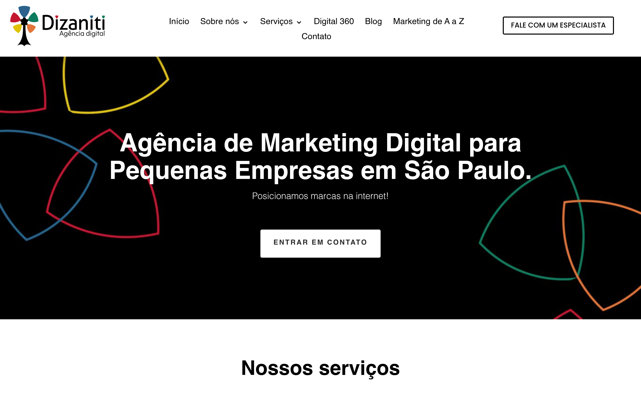 Criação de Sites Profissionais screenshot – image 1