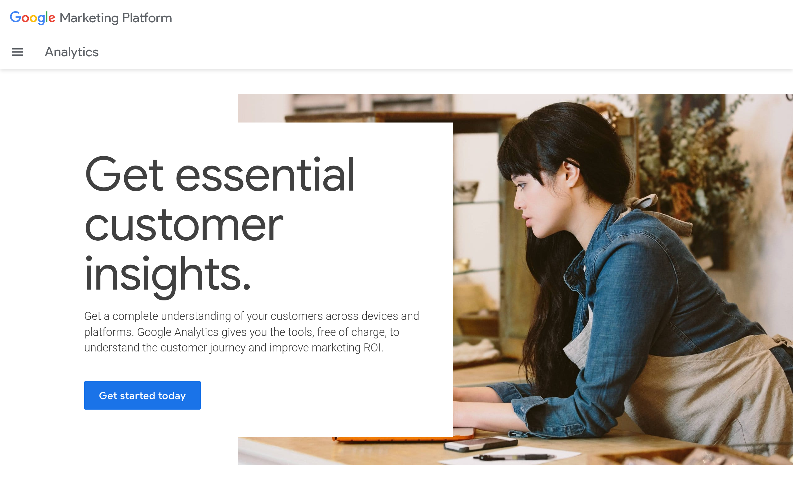 Screenshot of google-analytics.com