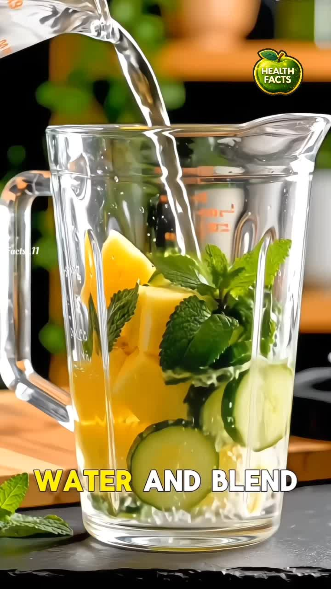 Receita de Smoothie Detox para Maiores de 40 Anos: Abacaxi, Hortelã, Limão e Pepino