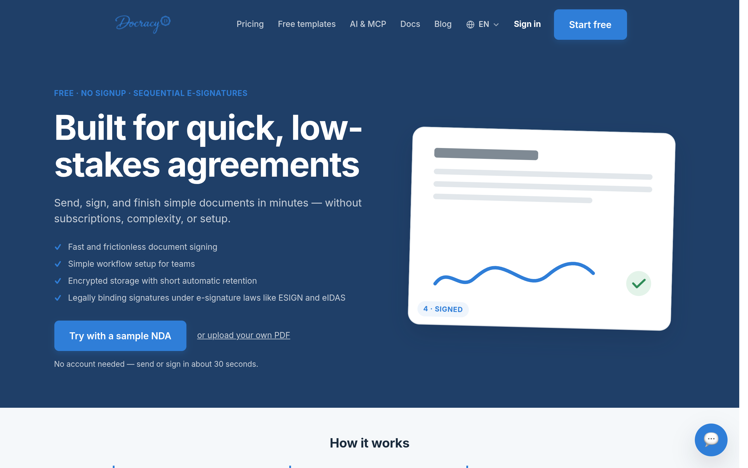 Docracy.io screenshot – image 1