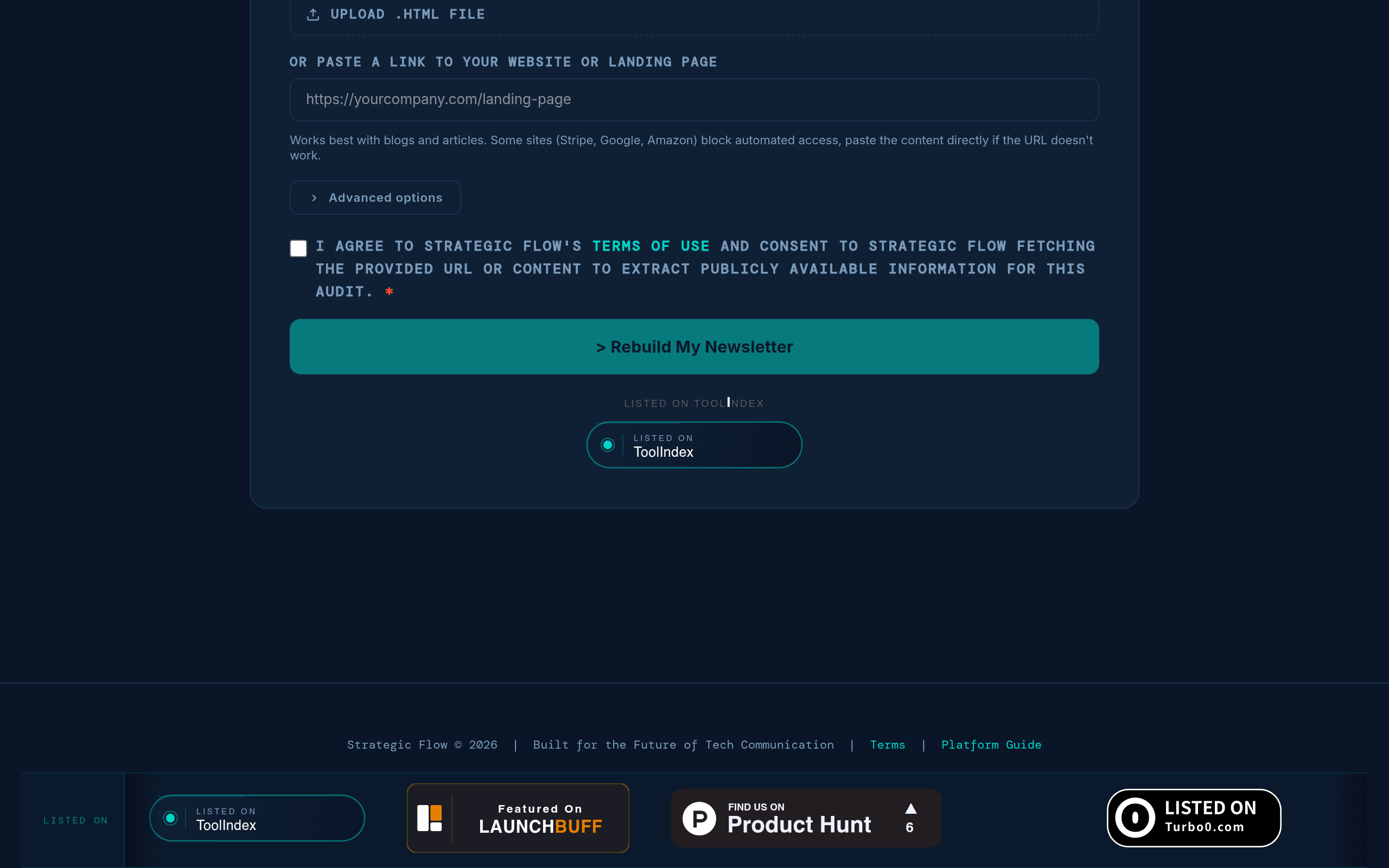 Strategic Flow screenshot – image 1