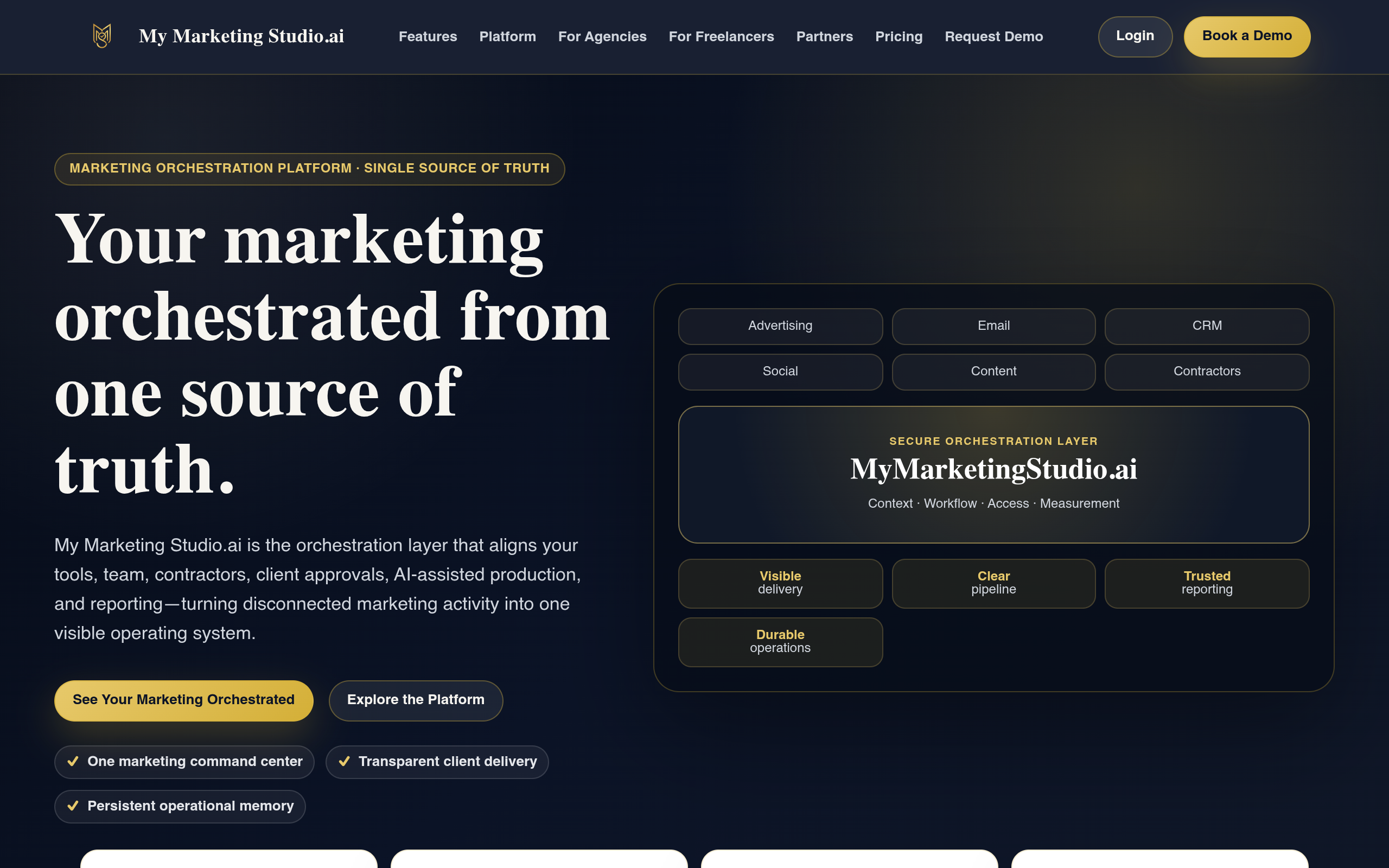My Marketing Studio.ai screenshot, image 1