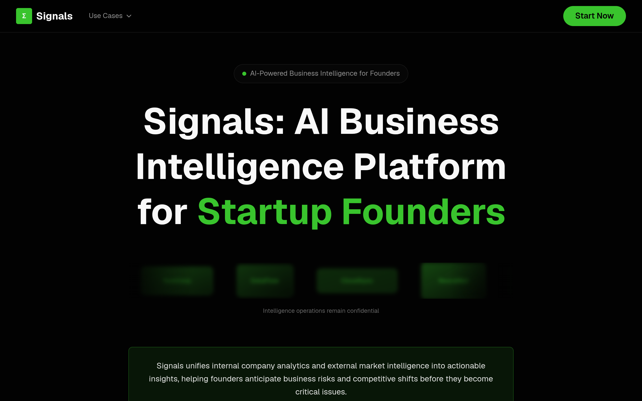 Signals screenshot