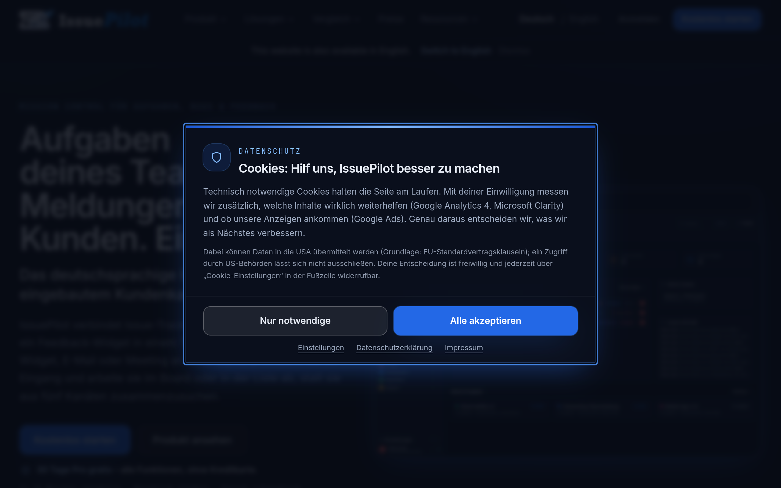 IssuePilot screenshot – image 1