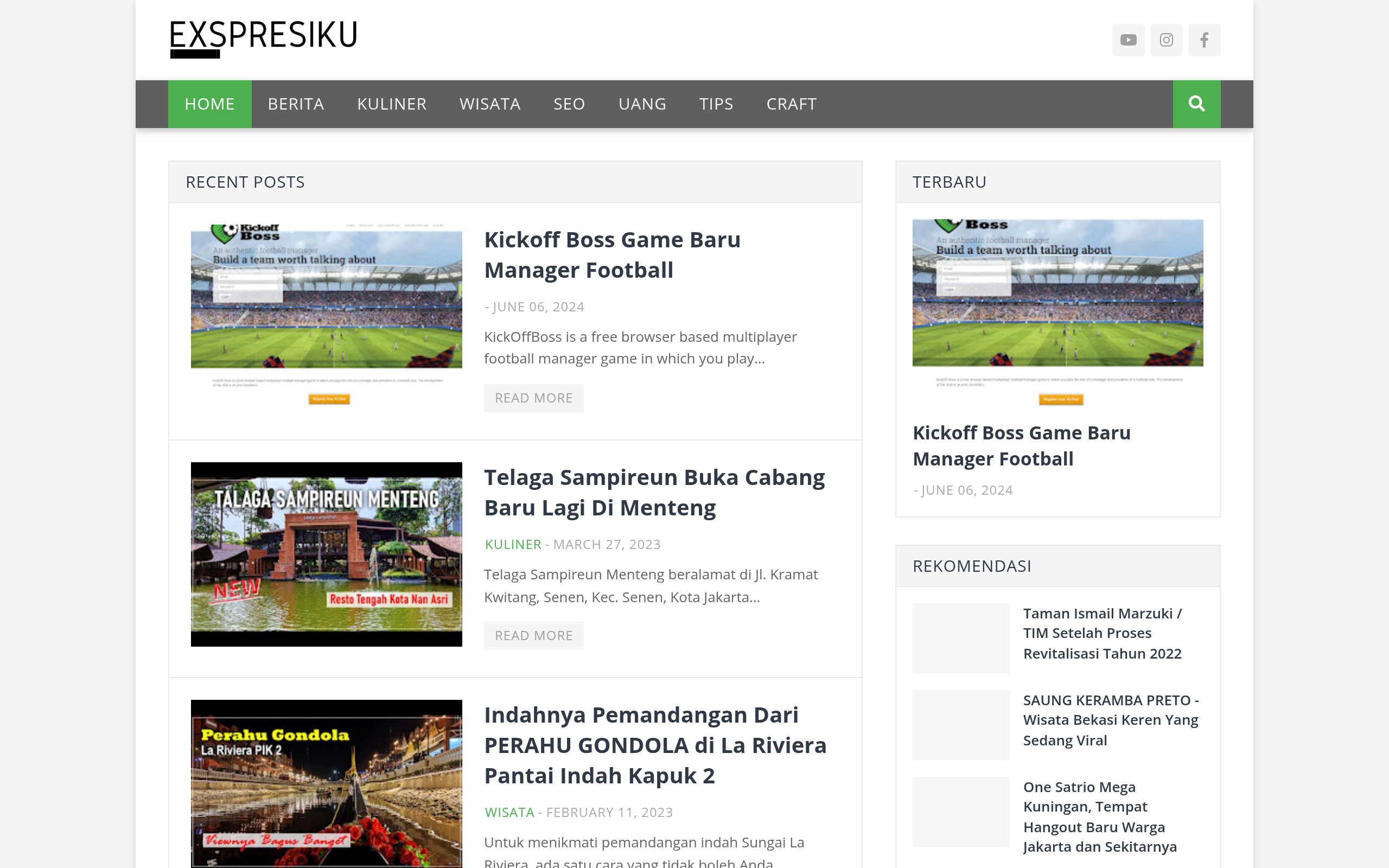 Screenshot of exspresiku.blogspot.com