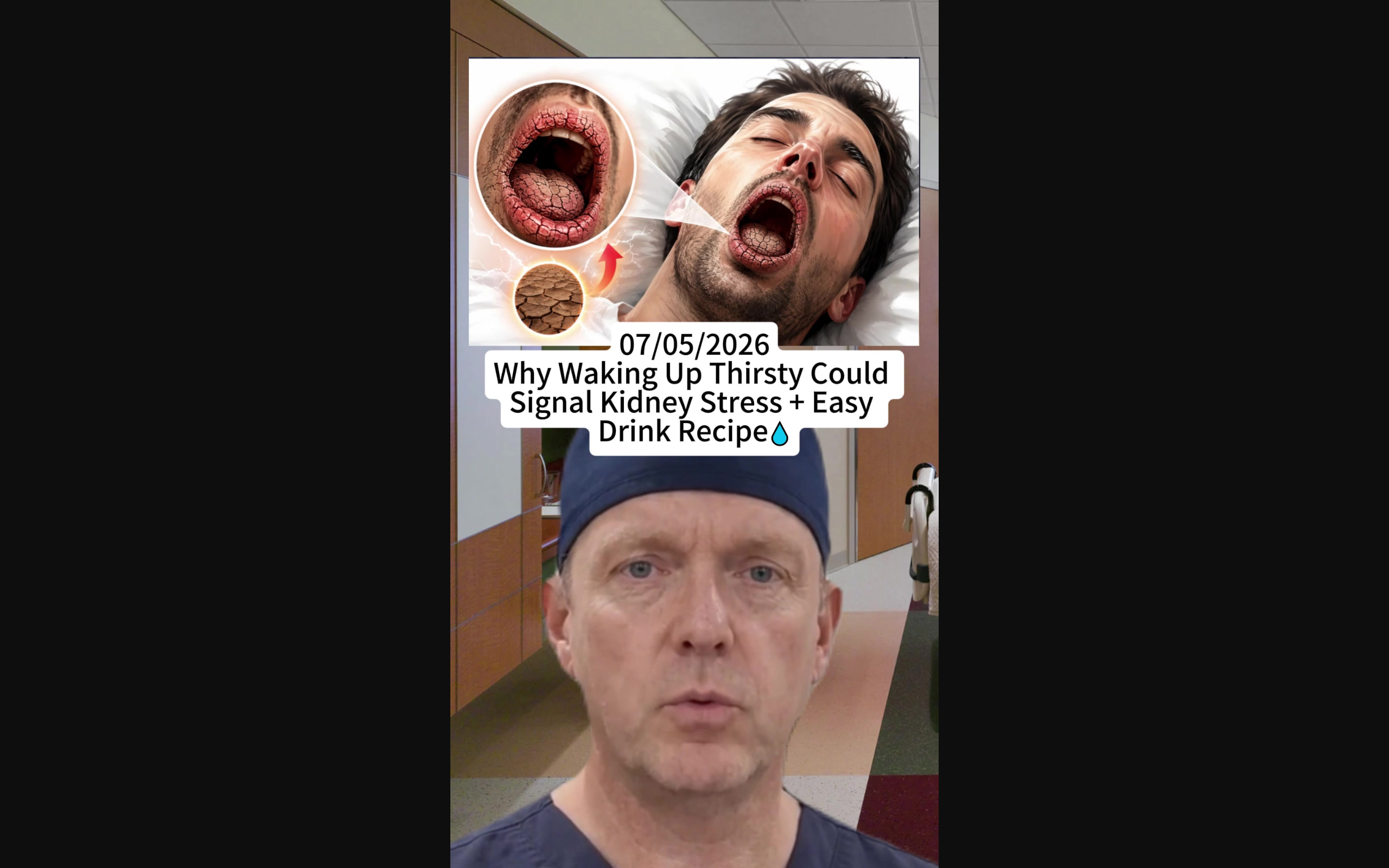Why Do I Still Have a Dry Mouth After Drinking Water? Kidney Health, Sugar, and Early Signs of Diabetic Damage