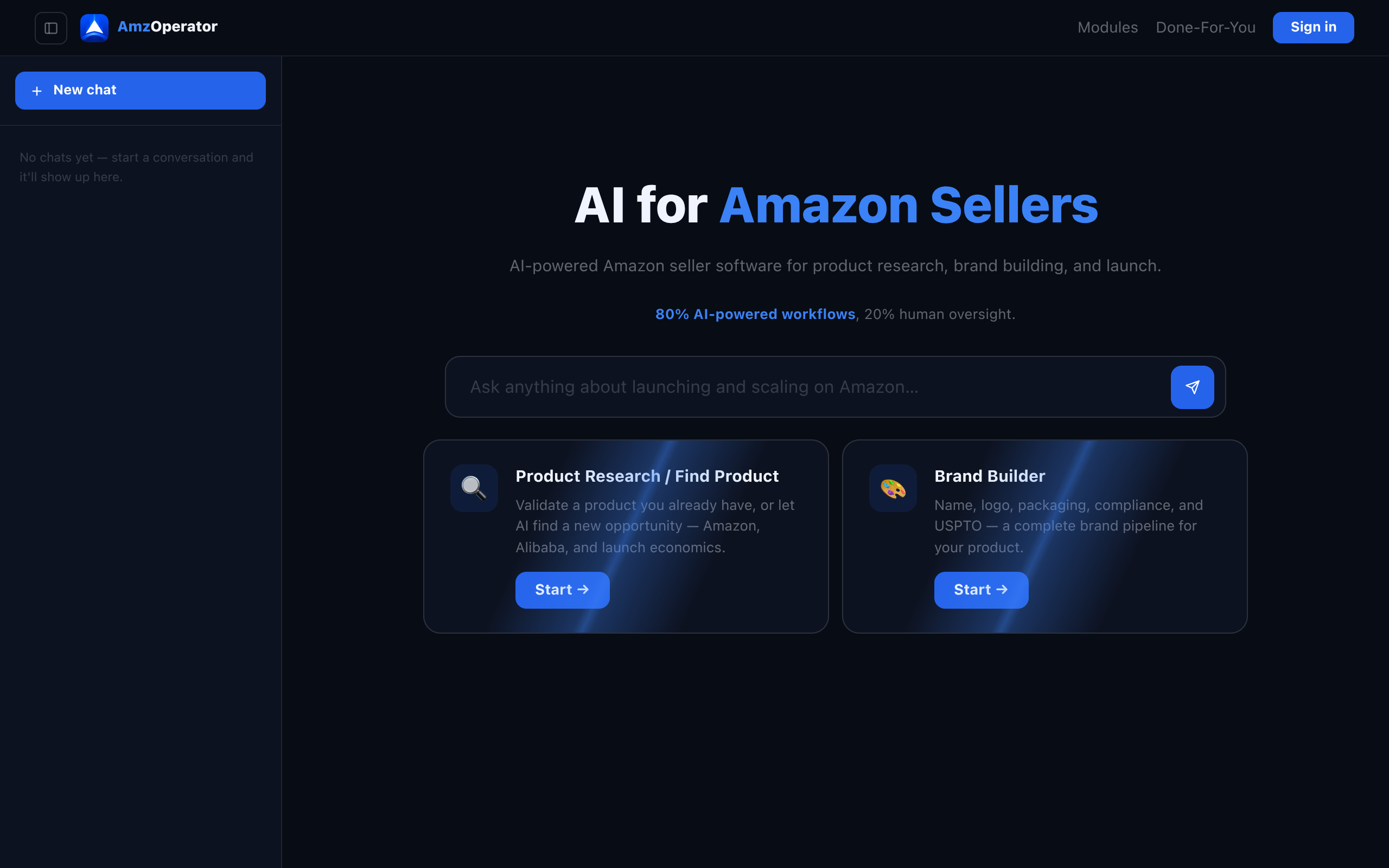 AmzOperator screenshot, image 1