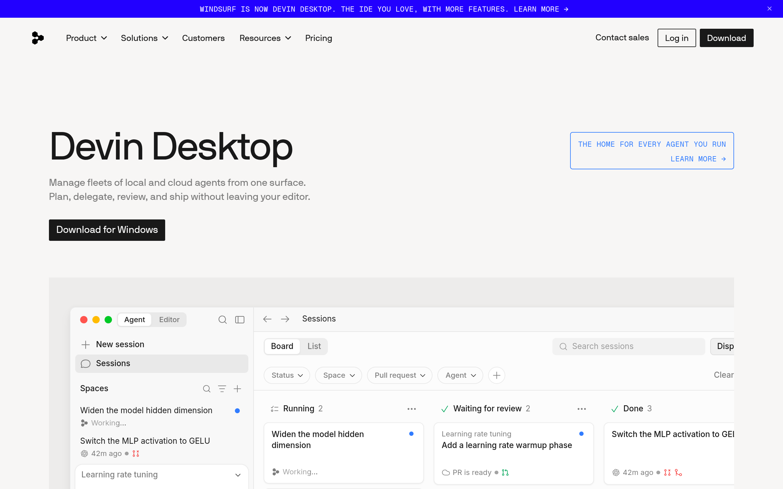Devin Desktop screenshot – image 1