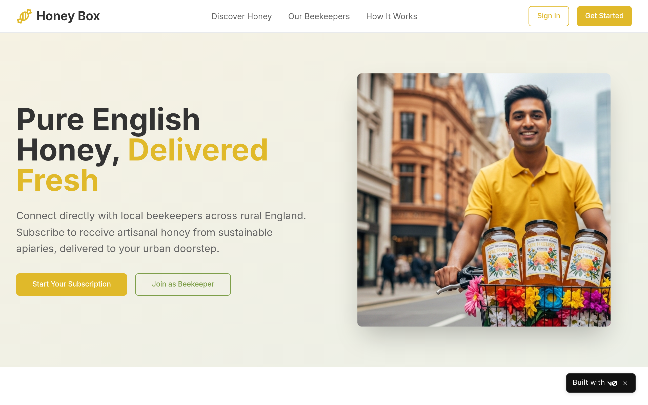 Preview of Honey Box Application