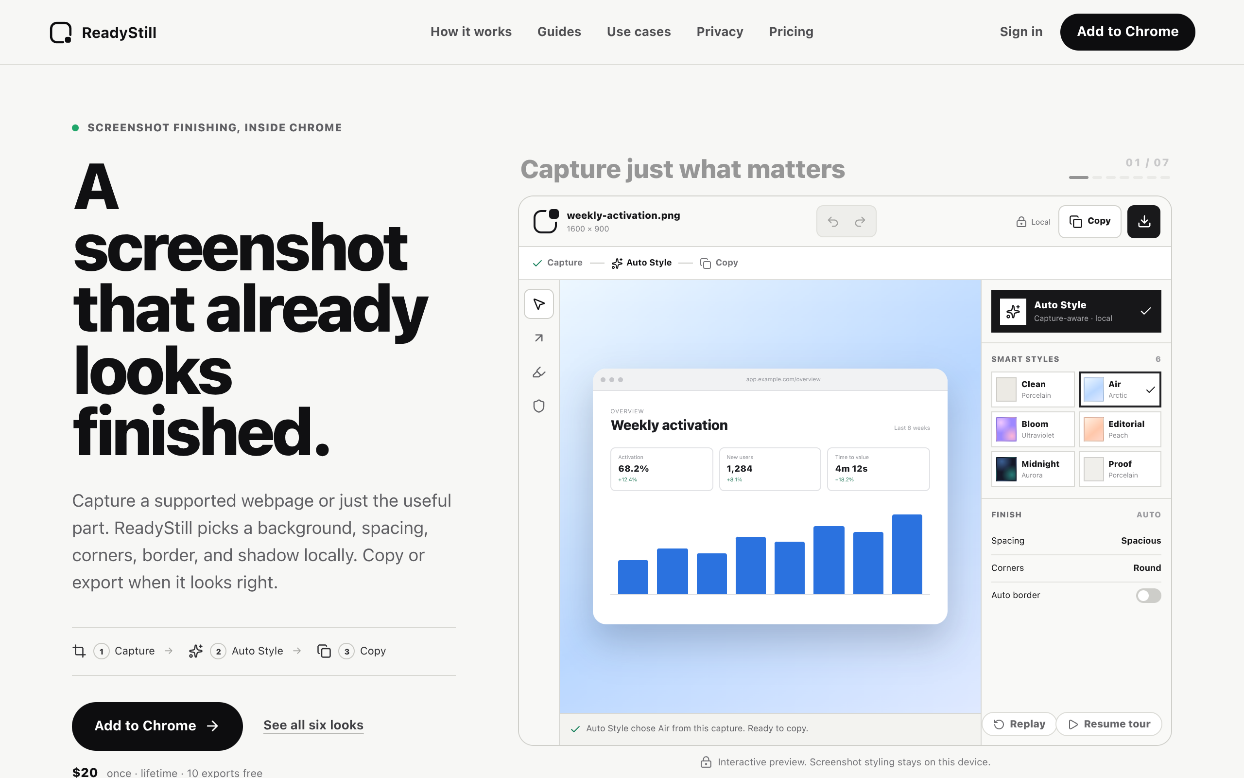 ReadyStill screenshot – image 1
