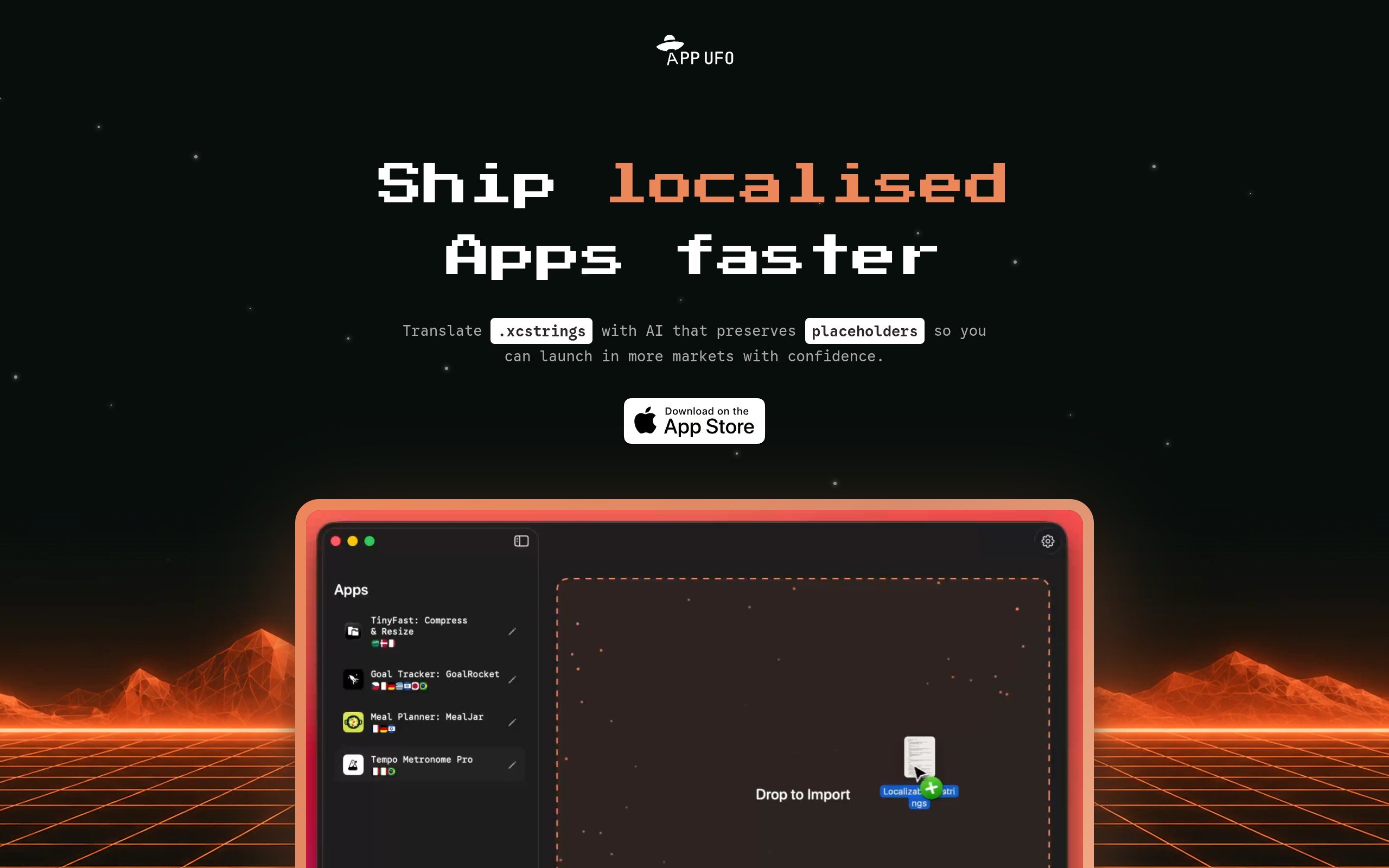 AppUFO screenshot – image 1