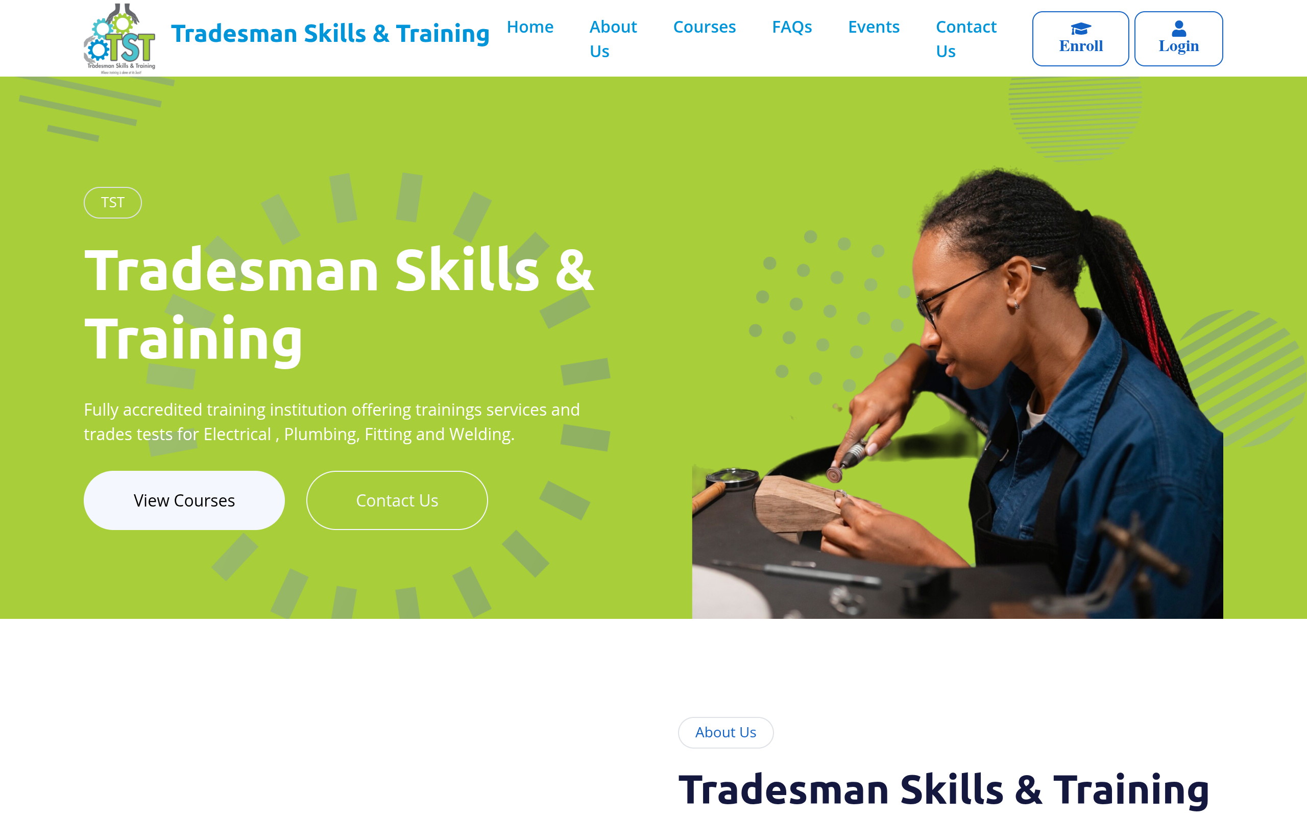 Tradesman Skills and Training