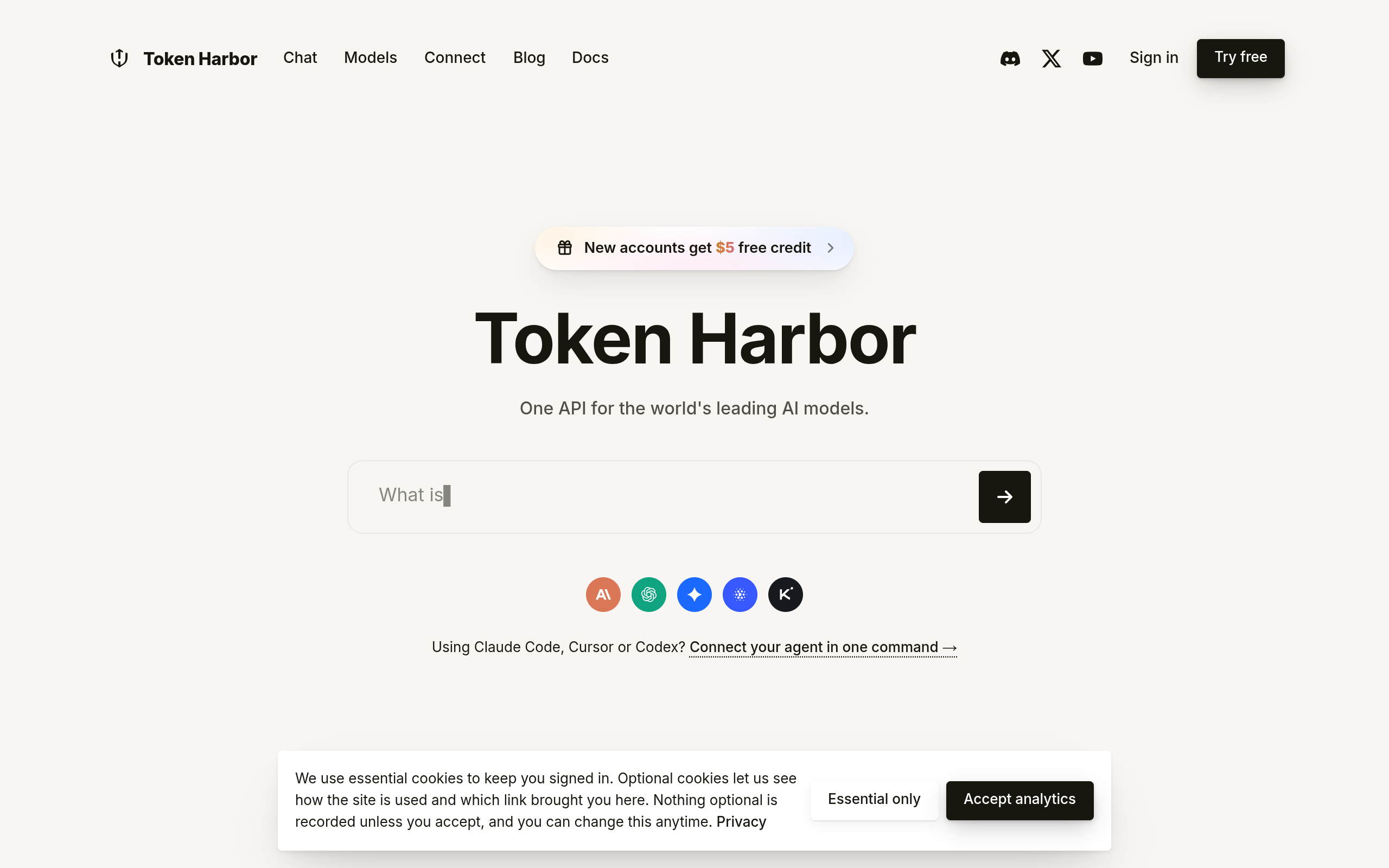 Token Harbor screenshot – image 1