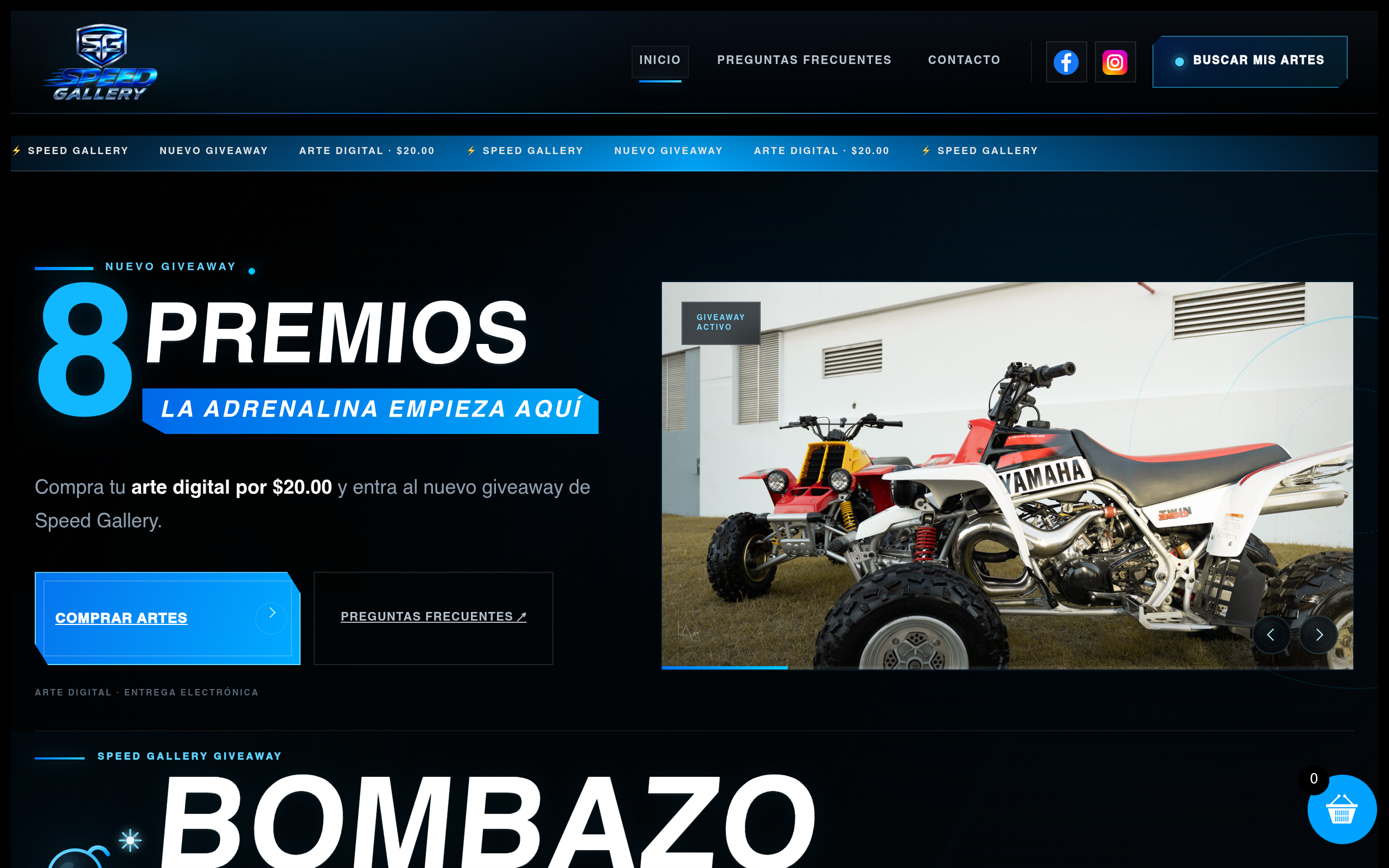 Vista previa del proyecto Speed Gallery PR