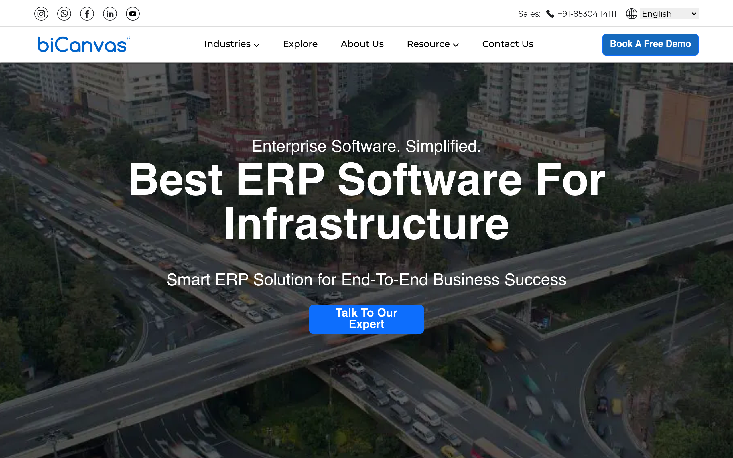biCanvas Business Management Software screenshot – image 1