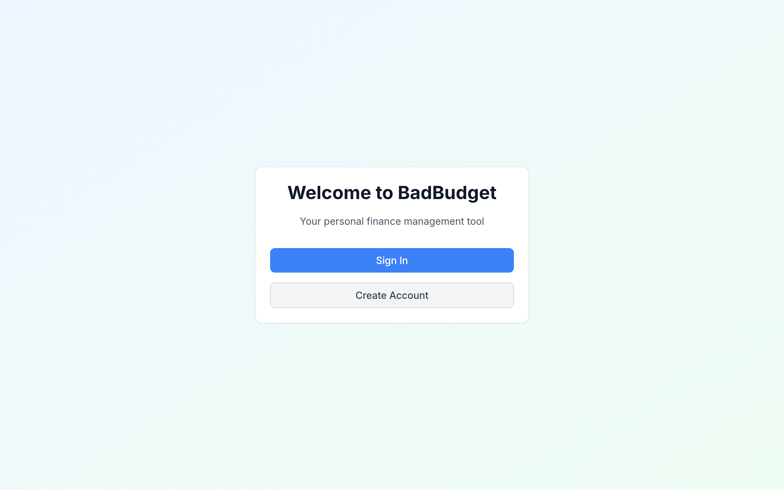 Preview of Bad Budget