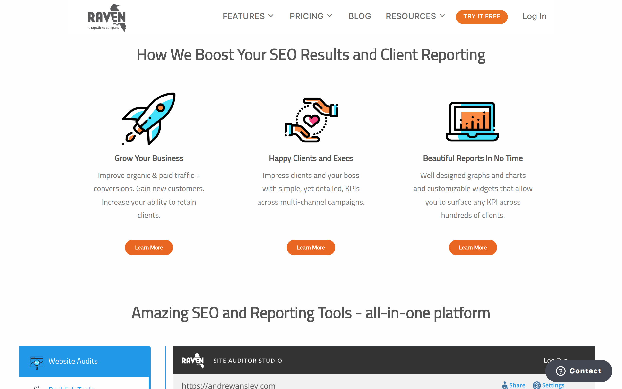 Raven Tools Screenshot