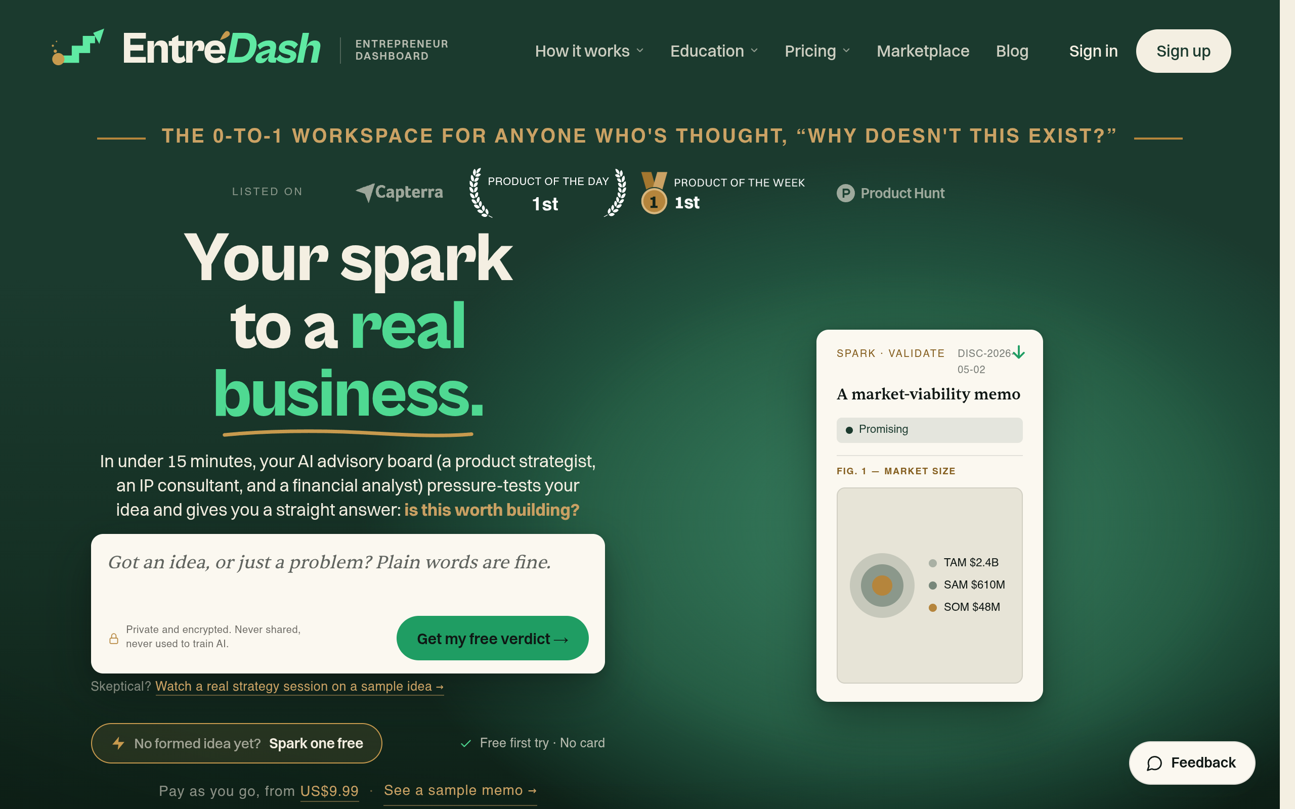 EntreDash screenshot