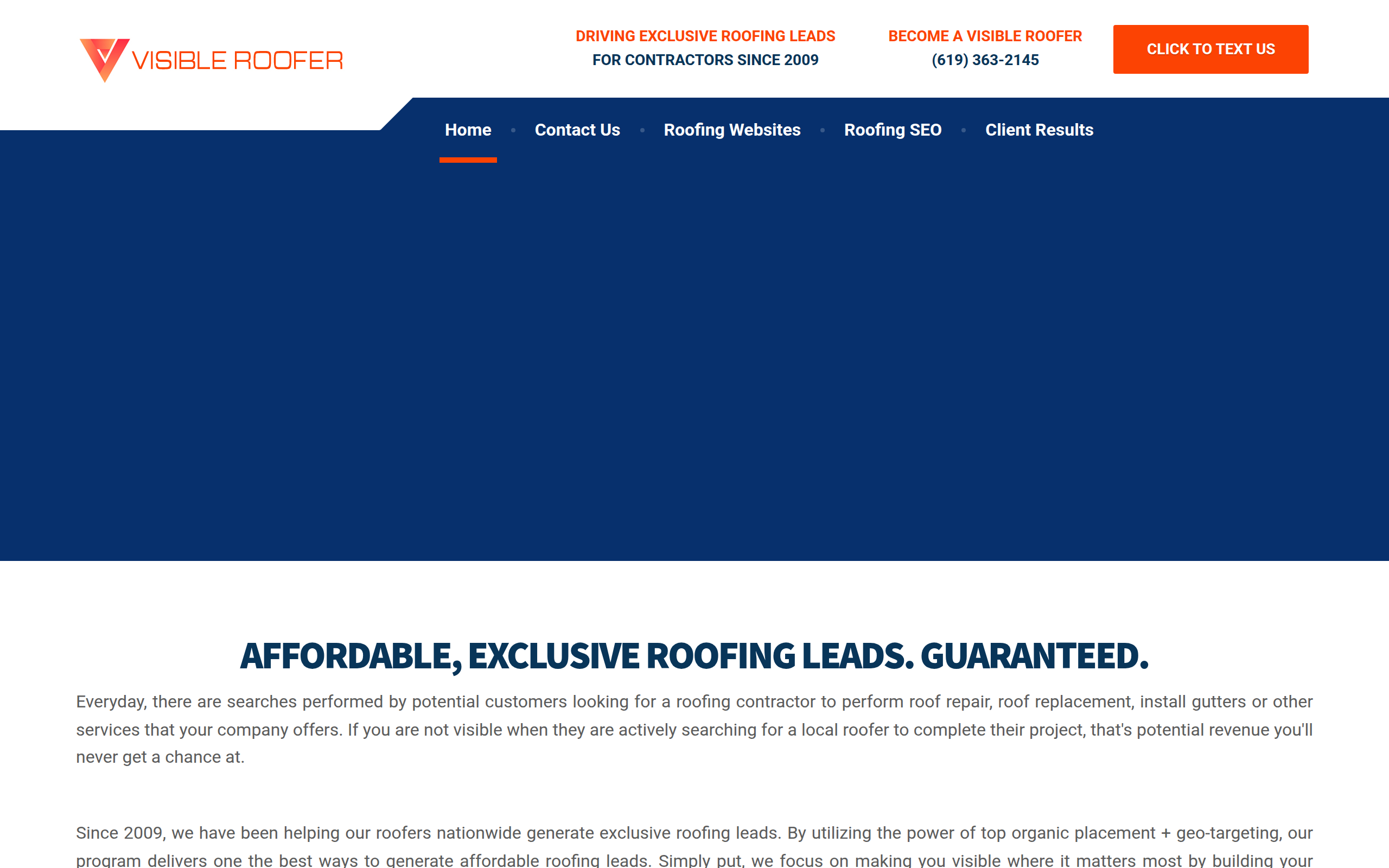 Visible Roofer Screenshot