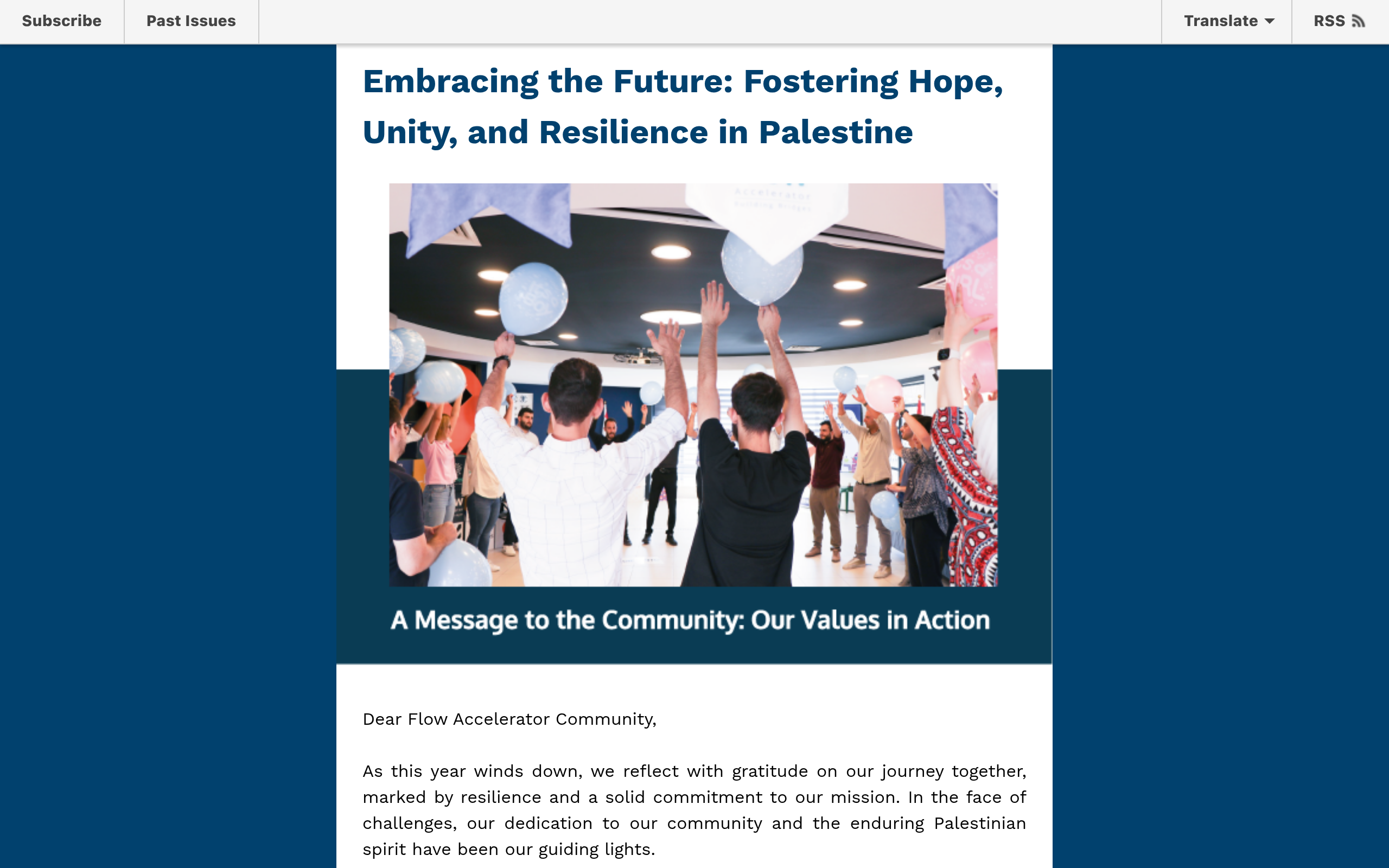 Embracing the Future: Our building Blocks Q4 2023