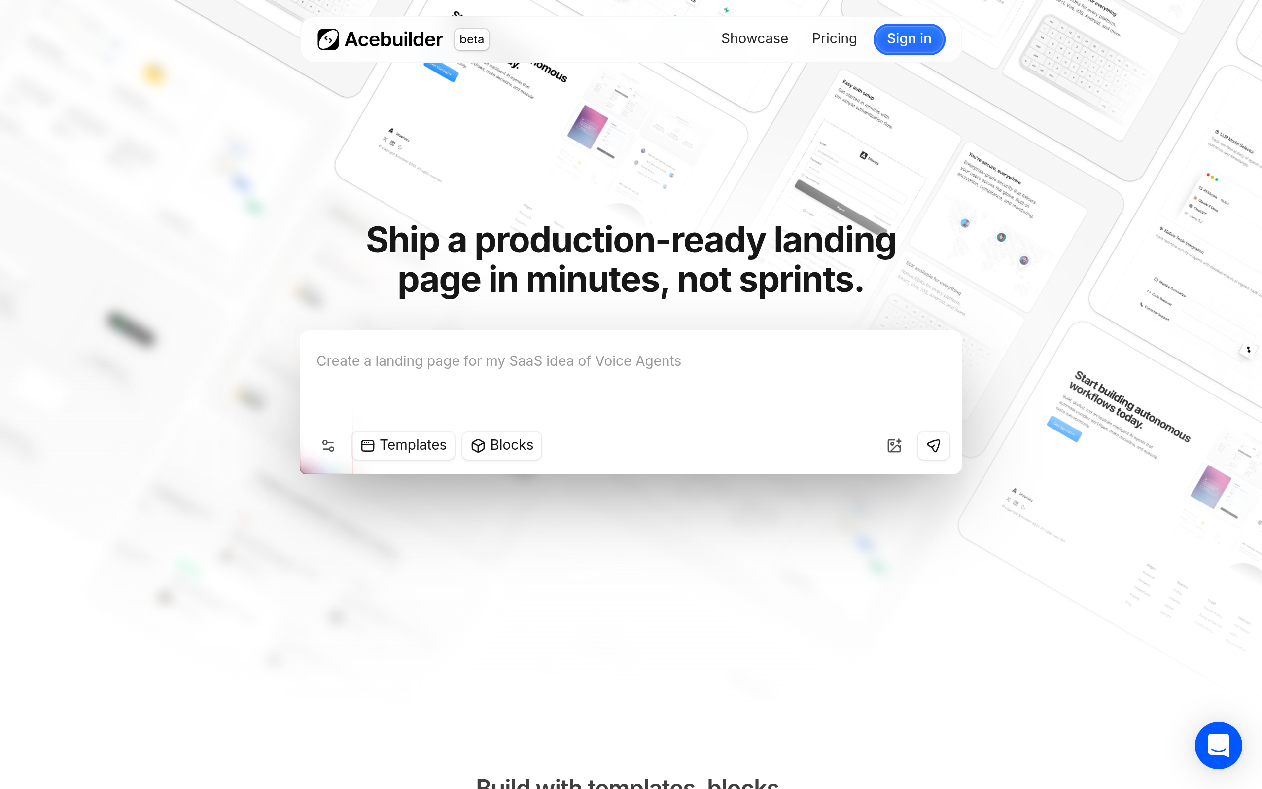 Acebuilder screenshot – image 1