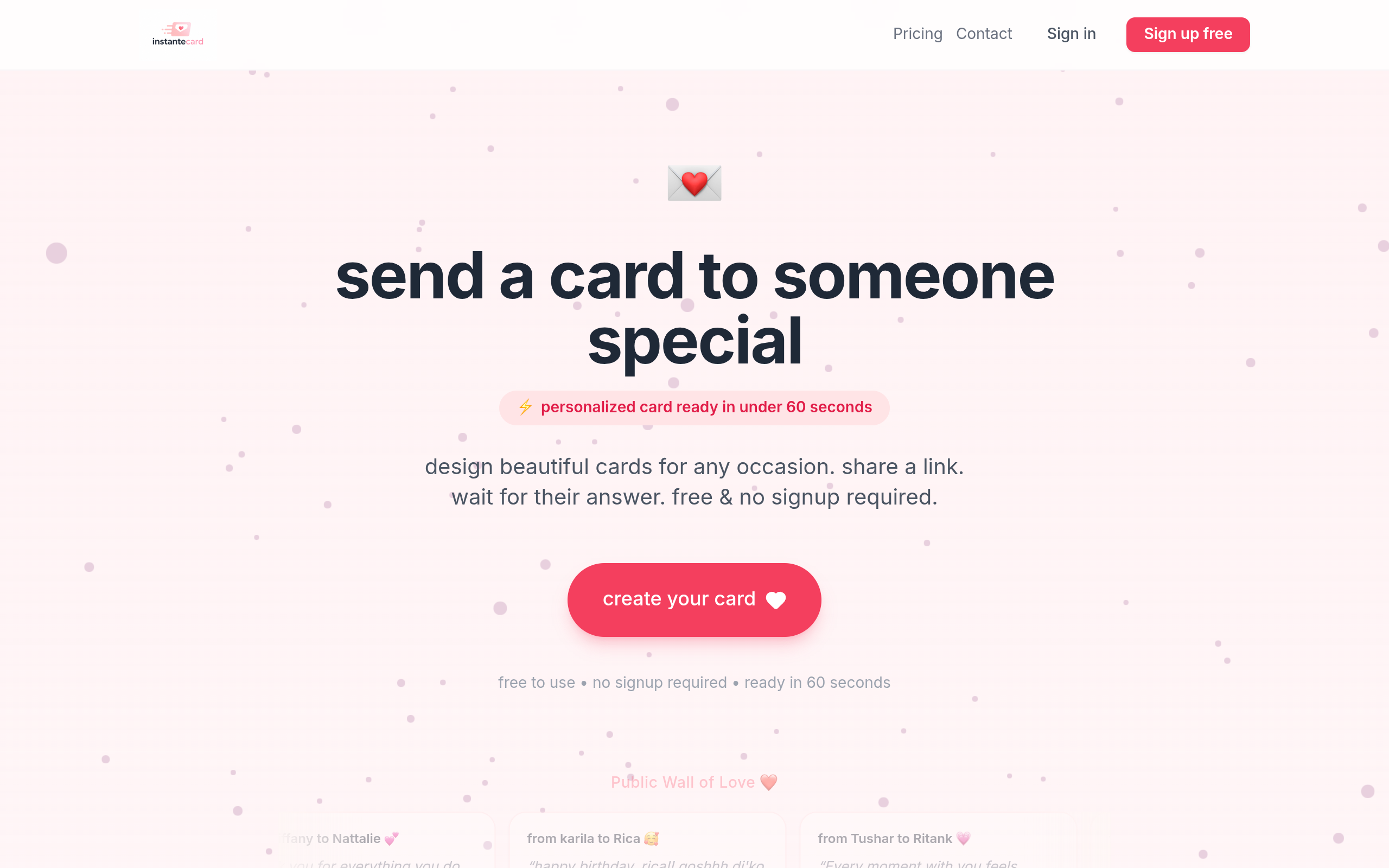 Free eCard Maker screenshot