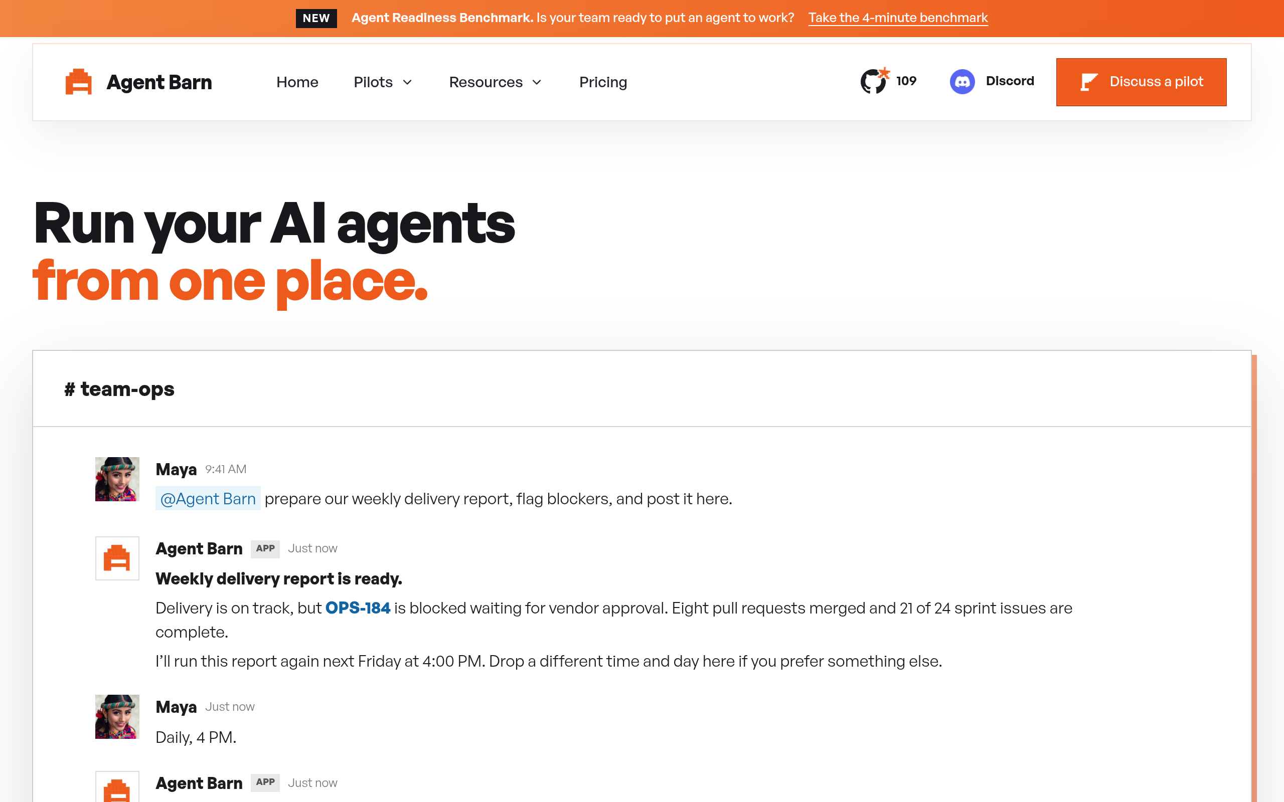 Agent Barn screenshot, image 1
