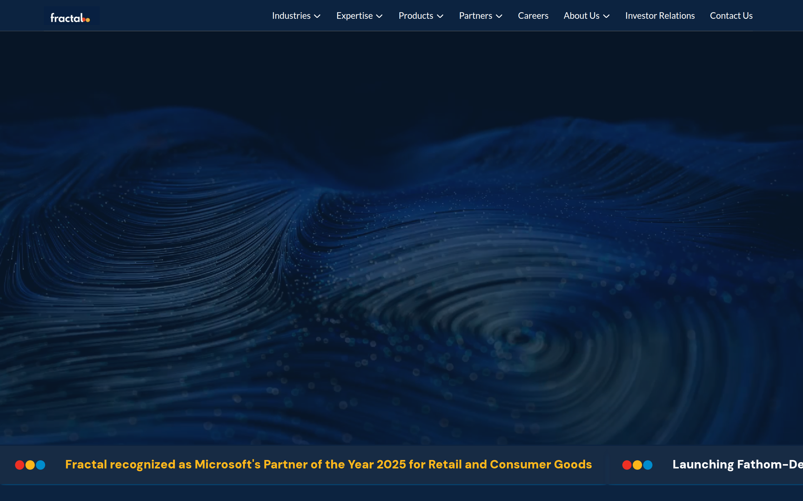 Fractal Analytics screenshot