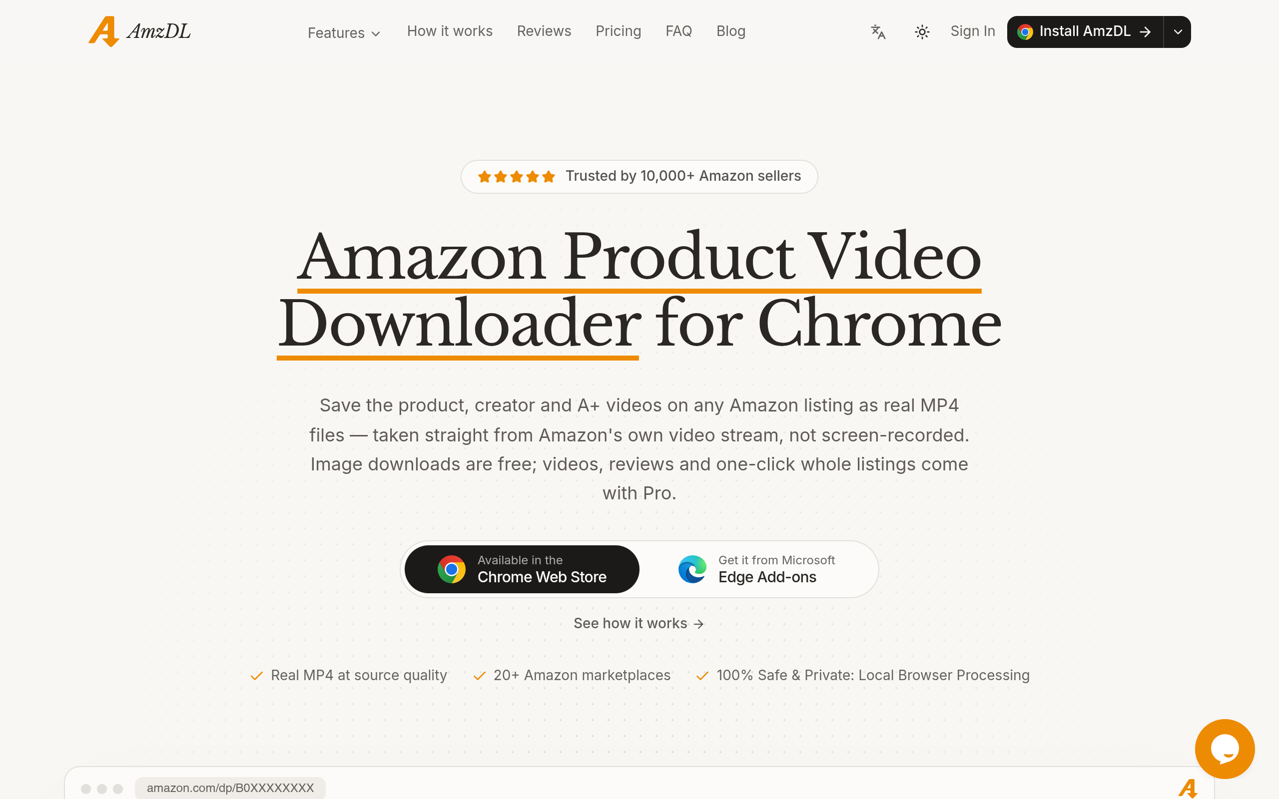 Amazon Product Video Downloader screenshot, image 1