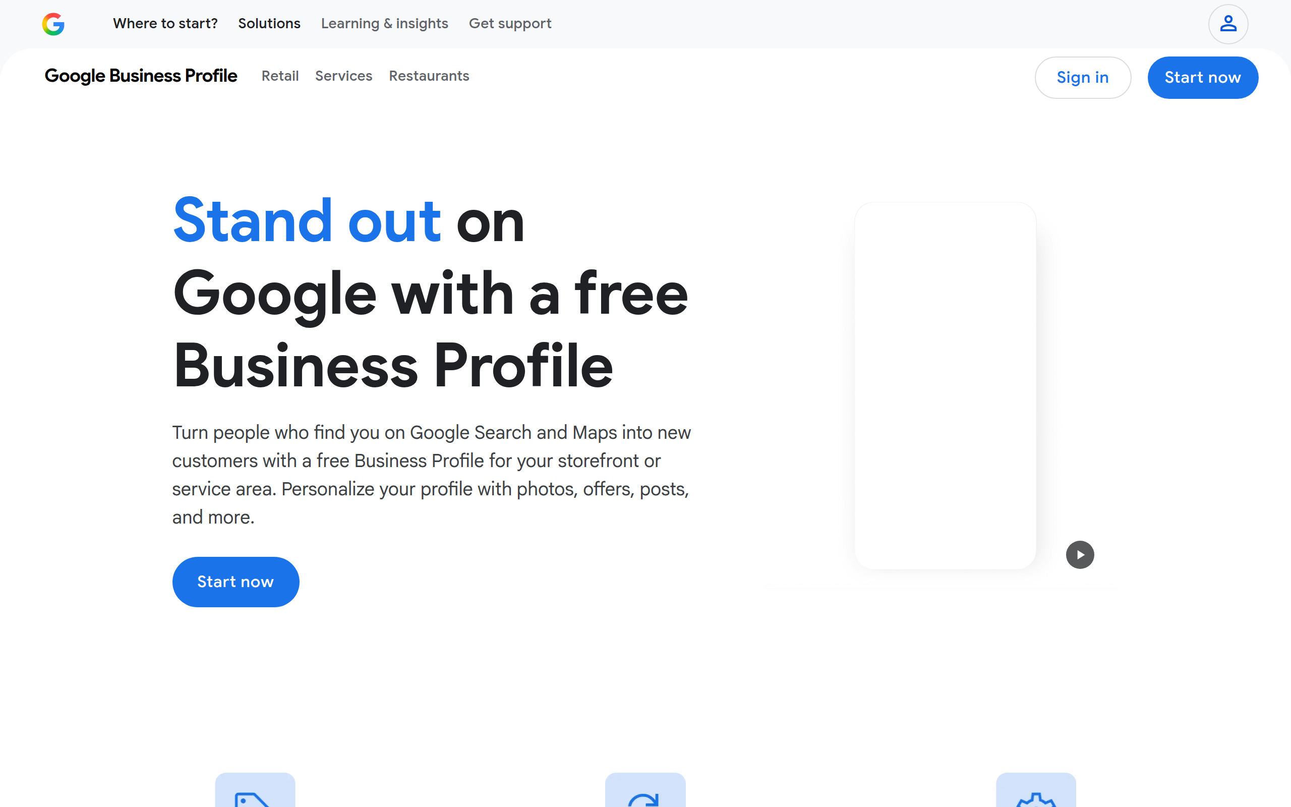Optimize Your Google Business Profile Screenshot