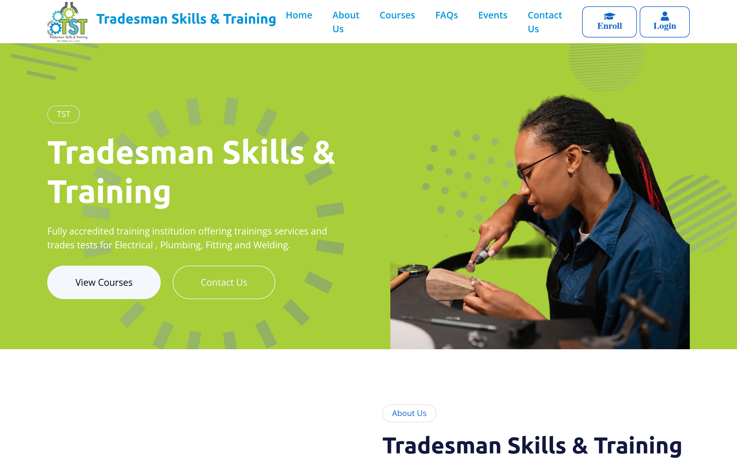 Tradesman Skills and Training