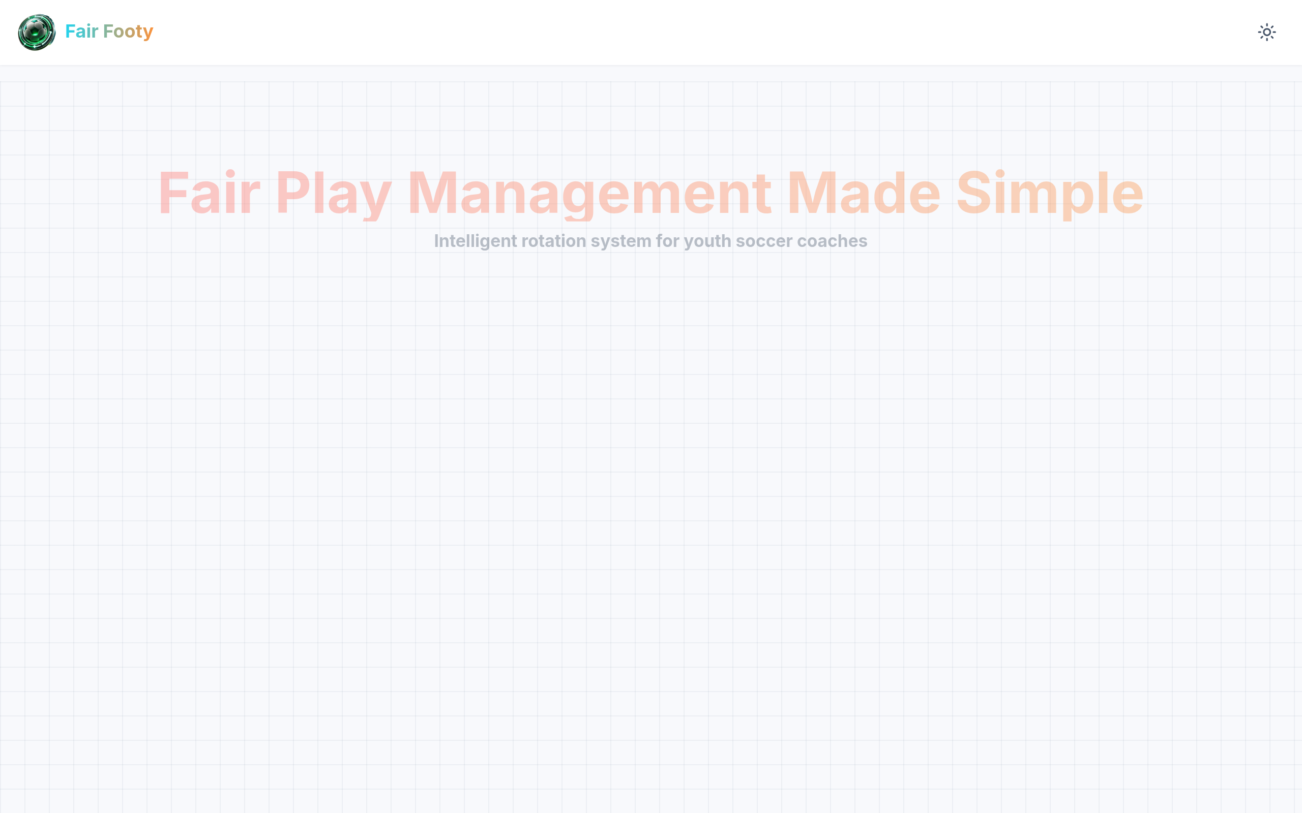 FAIR Footy - Innovative platform promoting equal opportunities and fair play in soccer communities worldwide