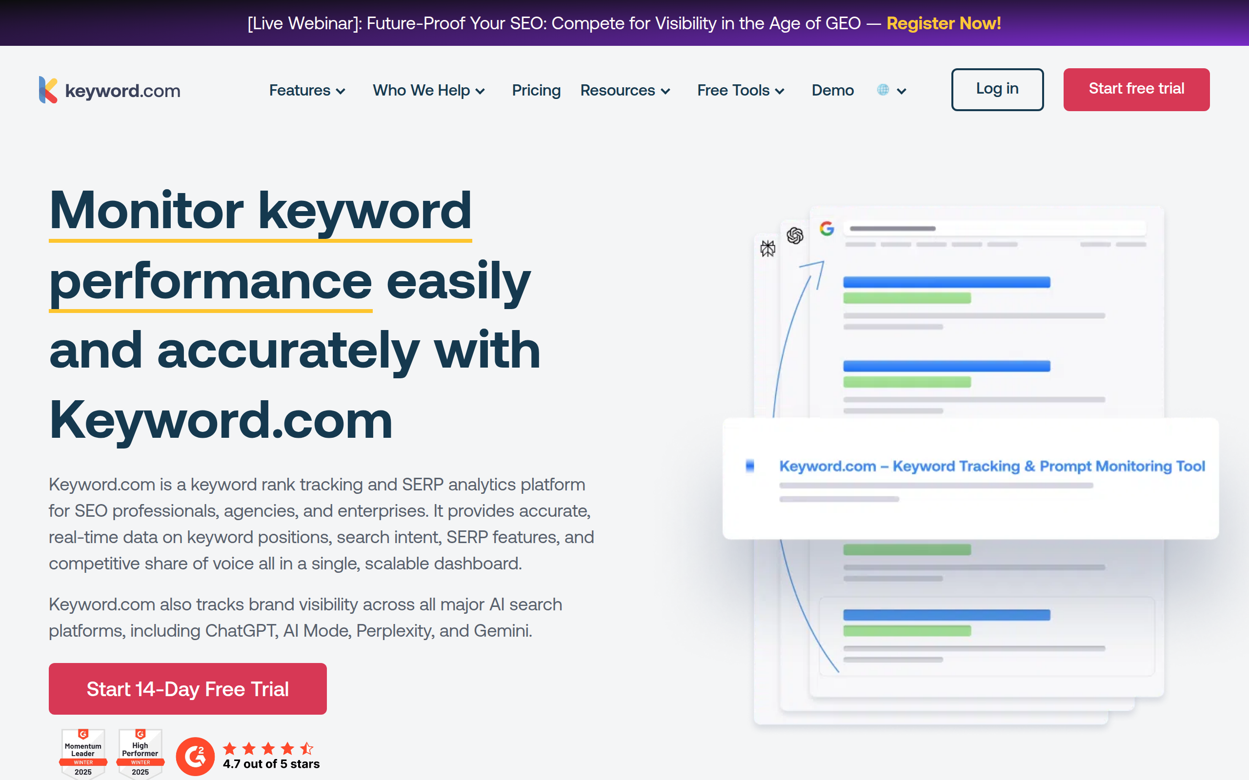 Keyword.com Screenshot