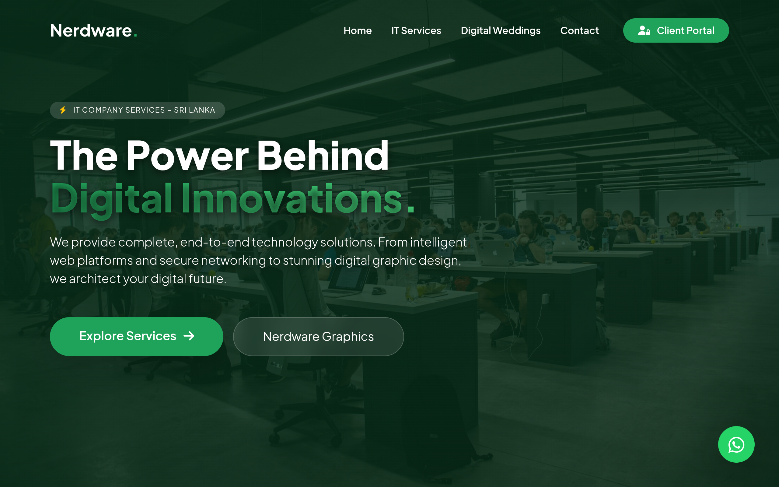 Screenshot of nerdware.com.lk