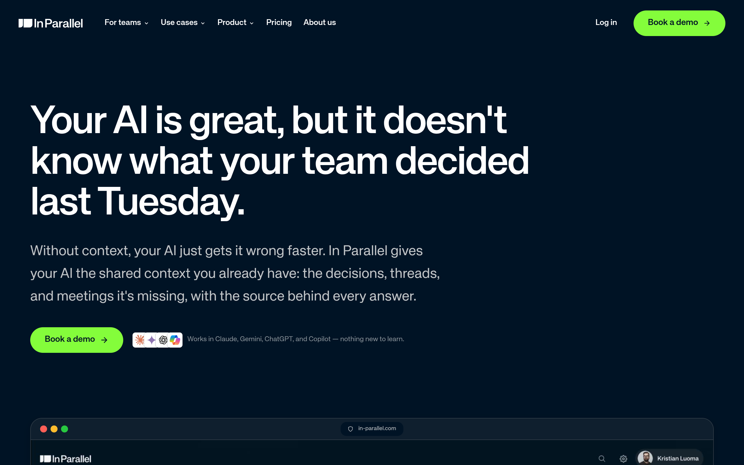 In Parallel MCP screenshot – image 1