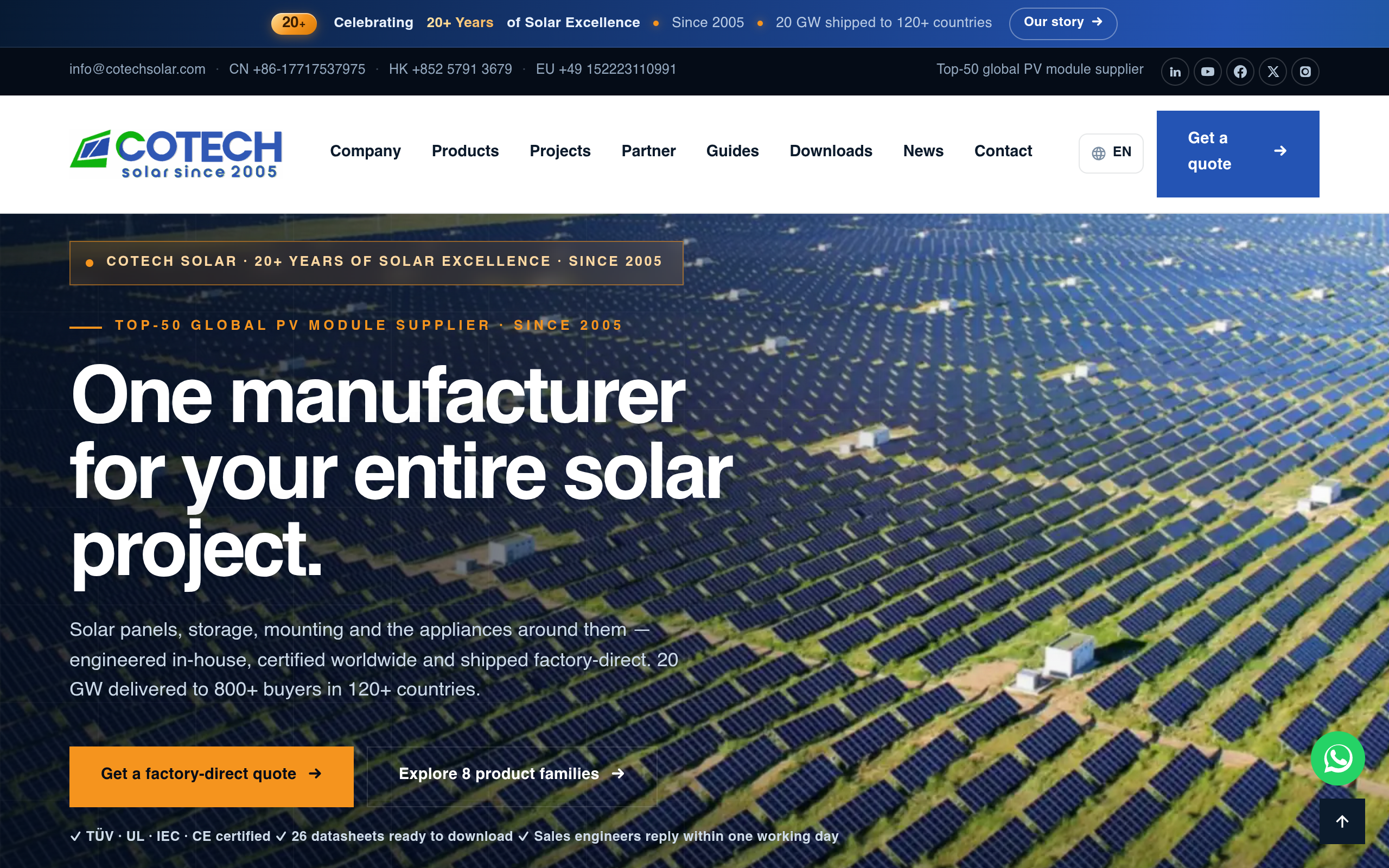 COTECH Solar screenshot, image 1