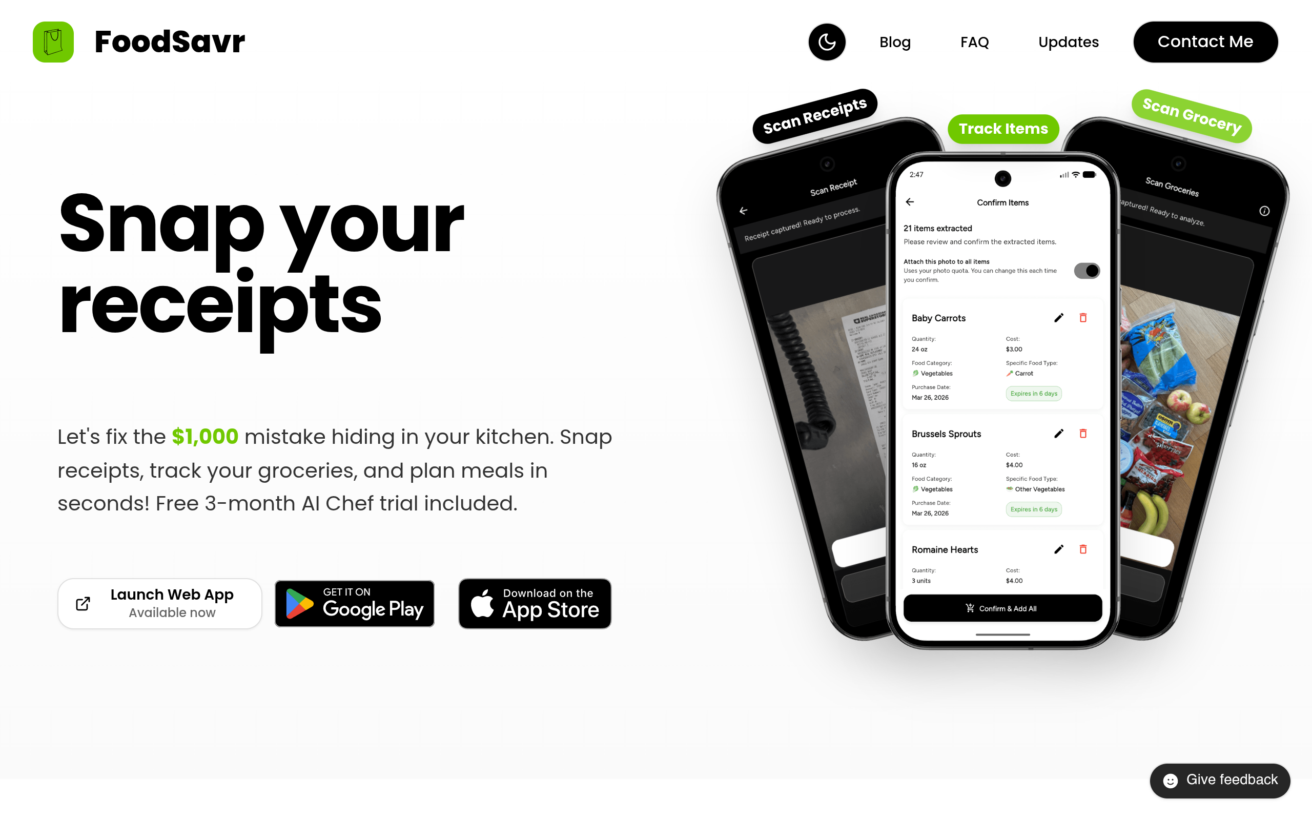 FoodSavr screenshot – image 1